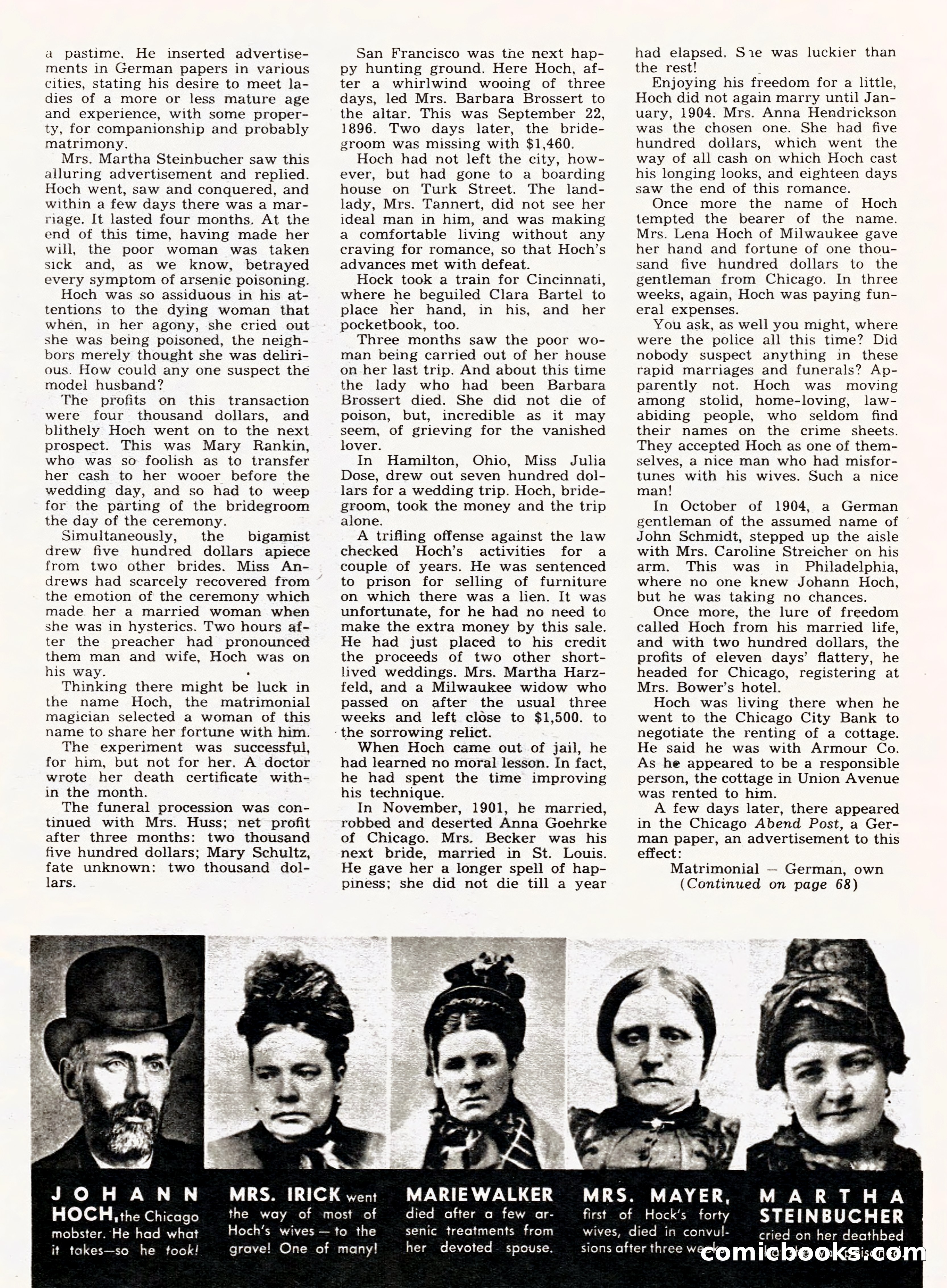 Best True Fact Detective, January 1950 — page 12 of 68