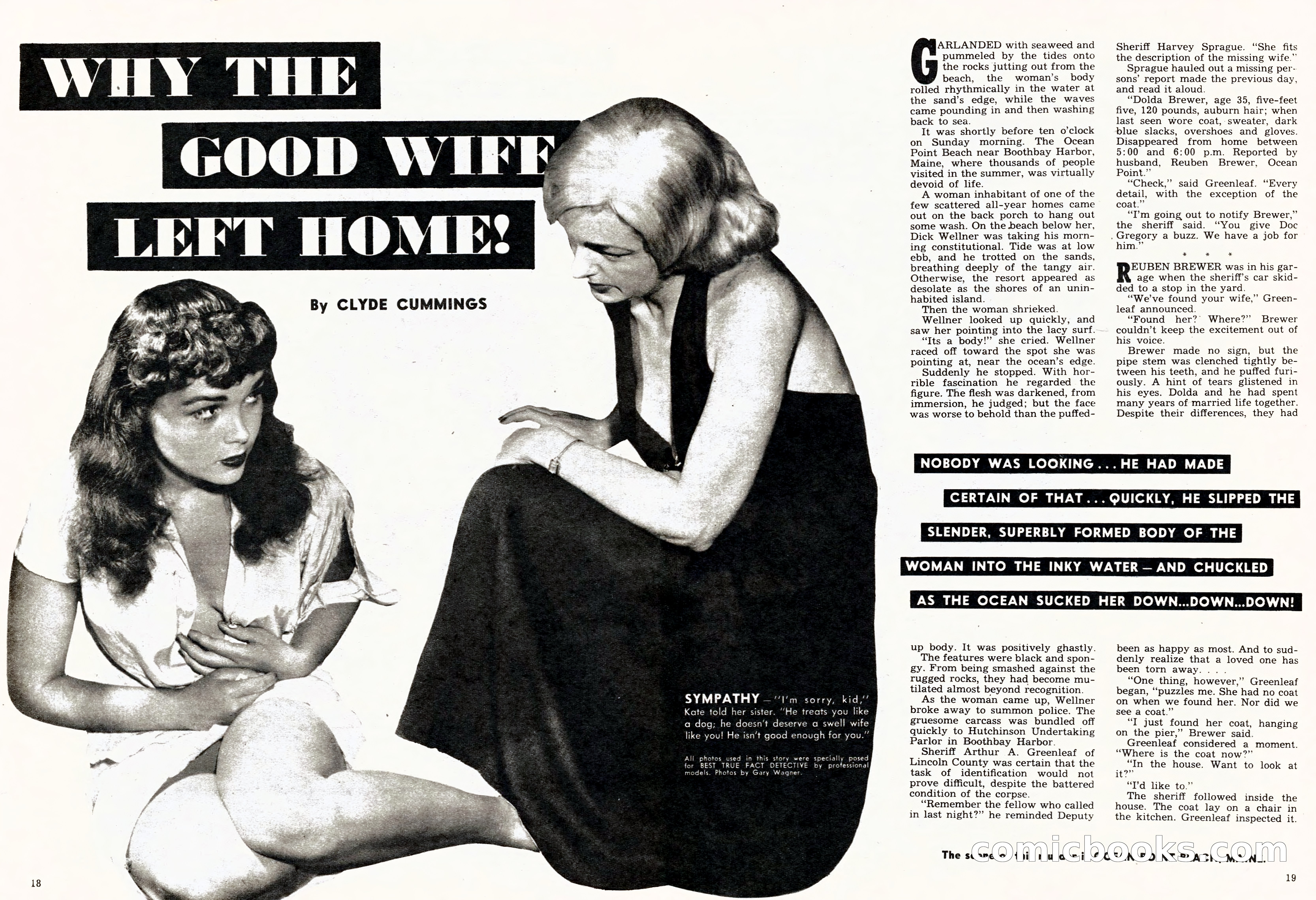 Best True Fact Detective, January 1950 — page 16 of 68