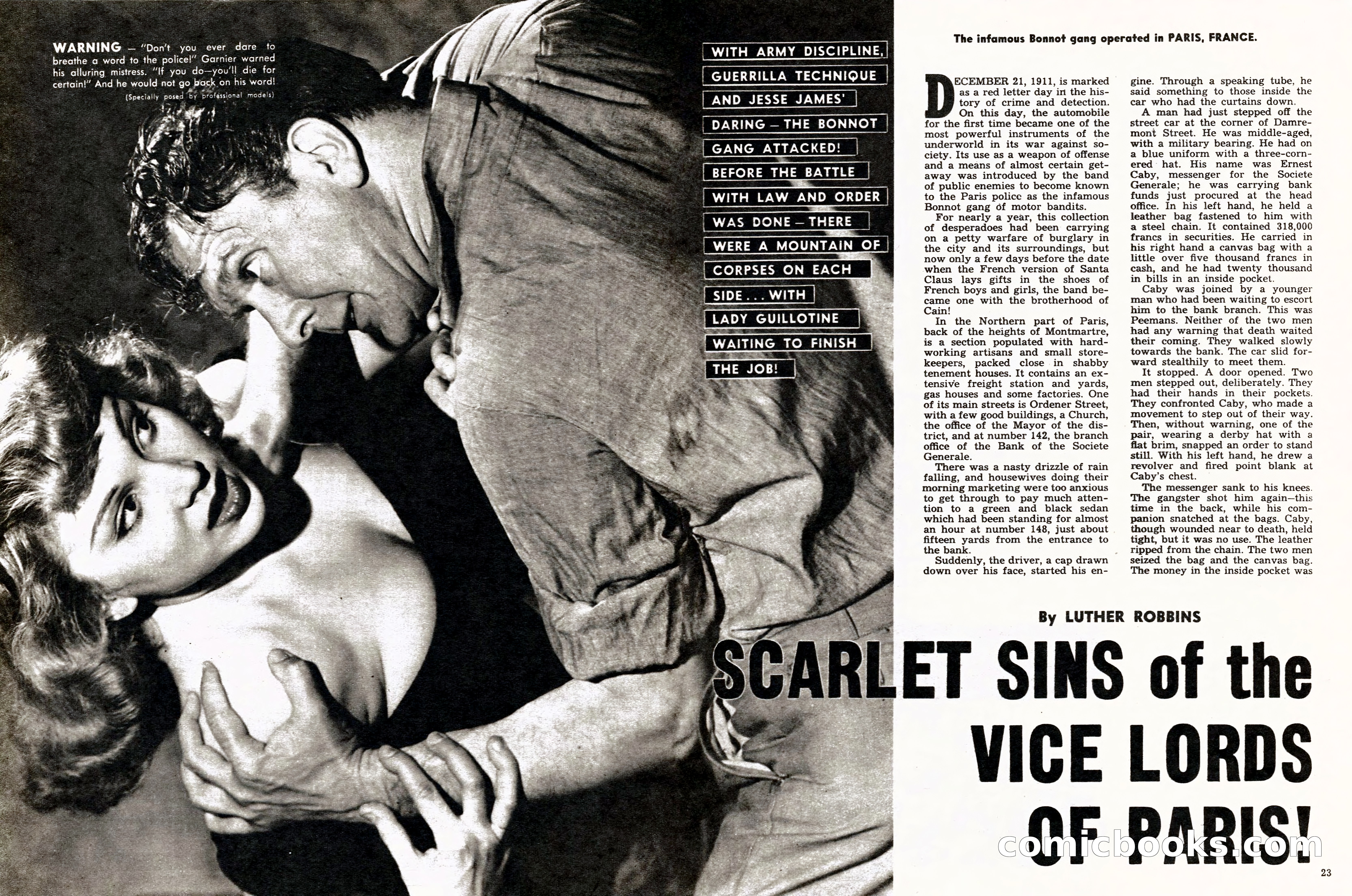 Best True Fact Detective, January 1950 — page 19 of 68