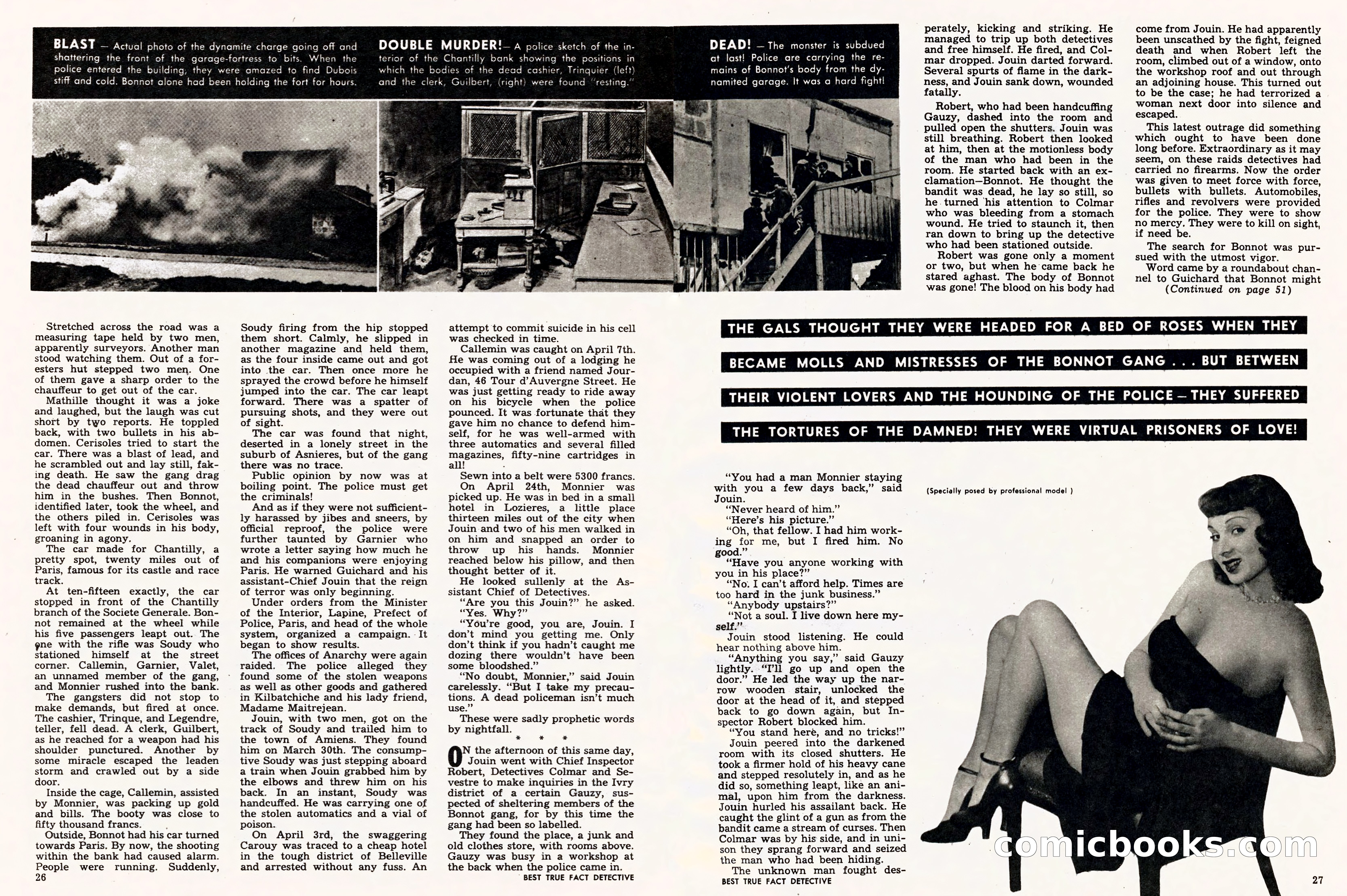 Best True Fact Detective, January 1950 — page 21 of 68
