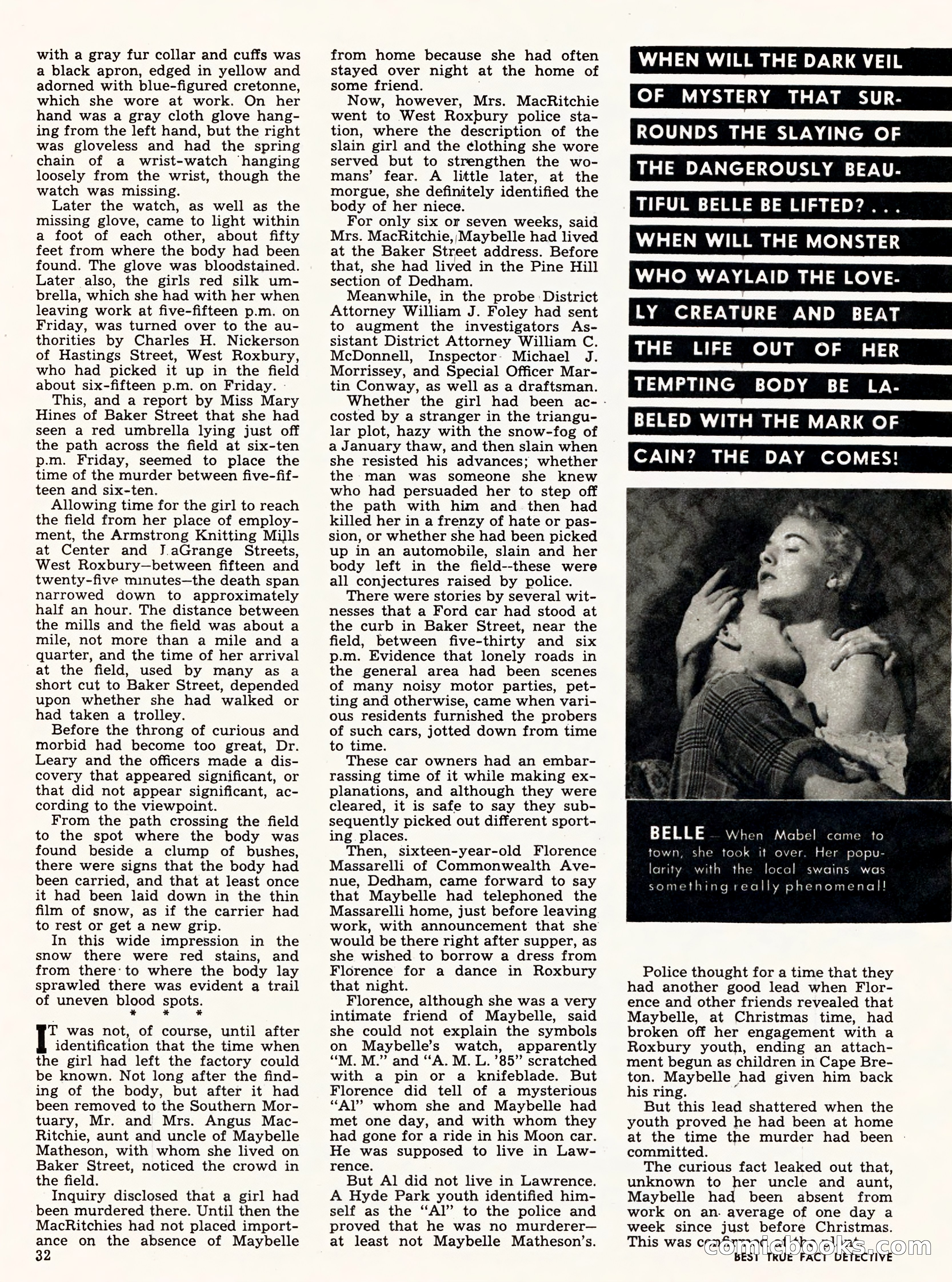 Best True Fact Detective, January 1950 — page 25 of 68