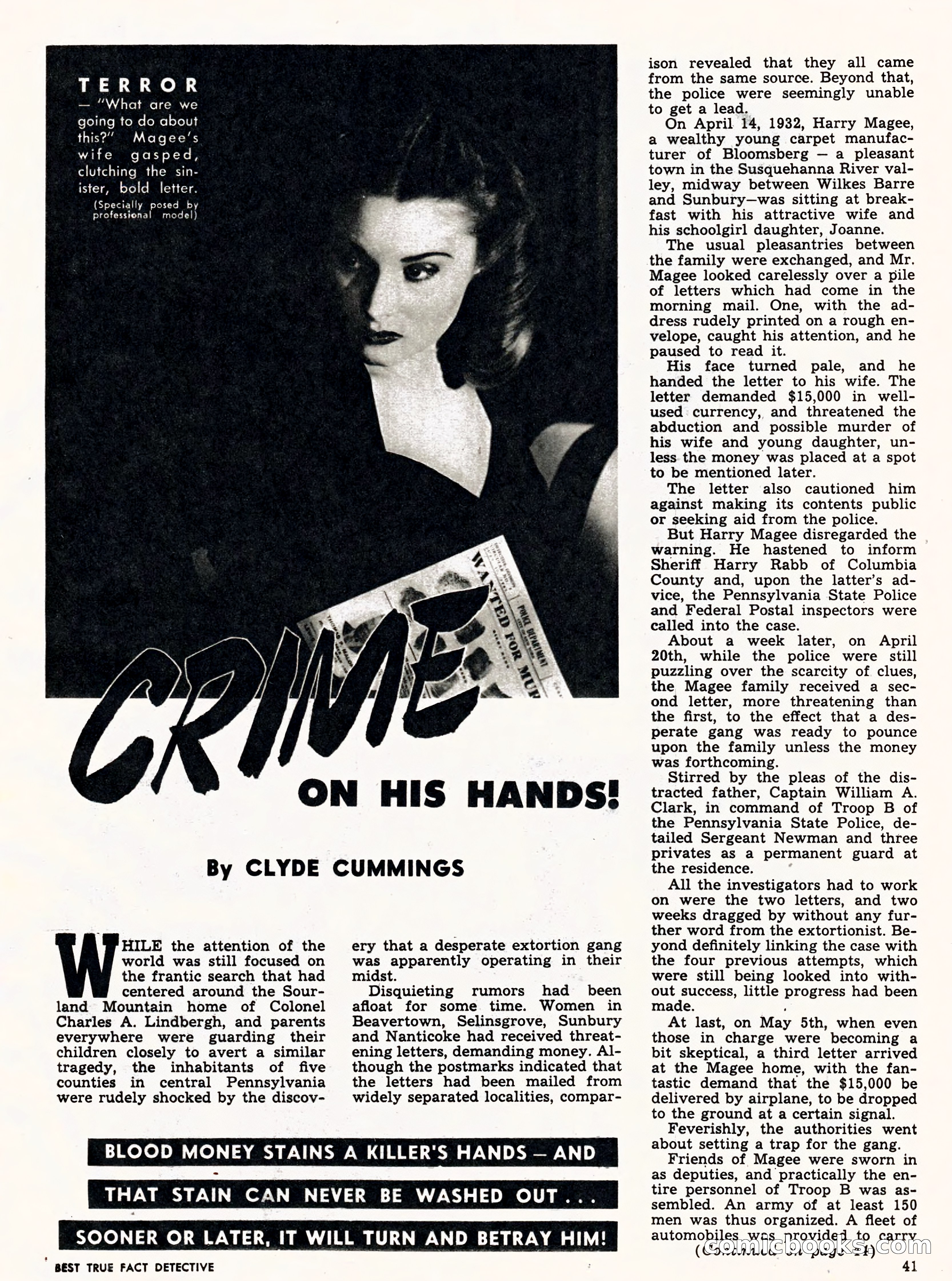 Best True Fact Detective, January 1950 — page 32 of 68