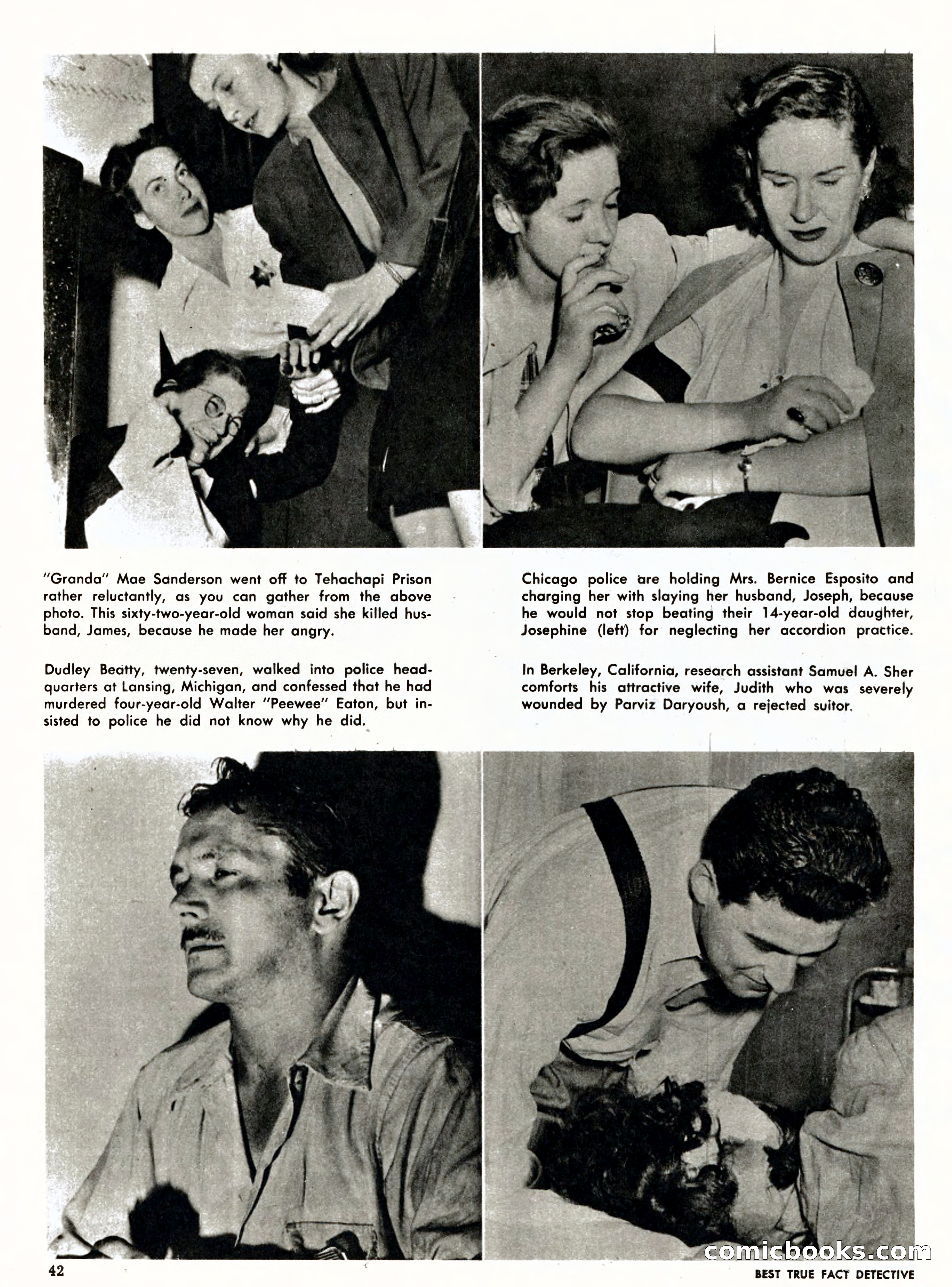 Best True Fact Detective, January 1950 — page 33 of 68