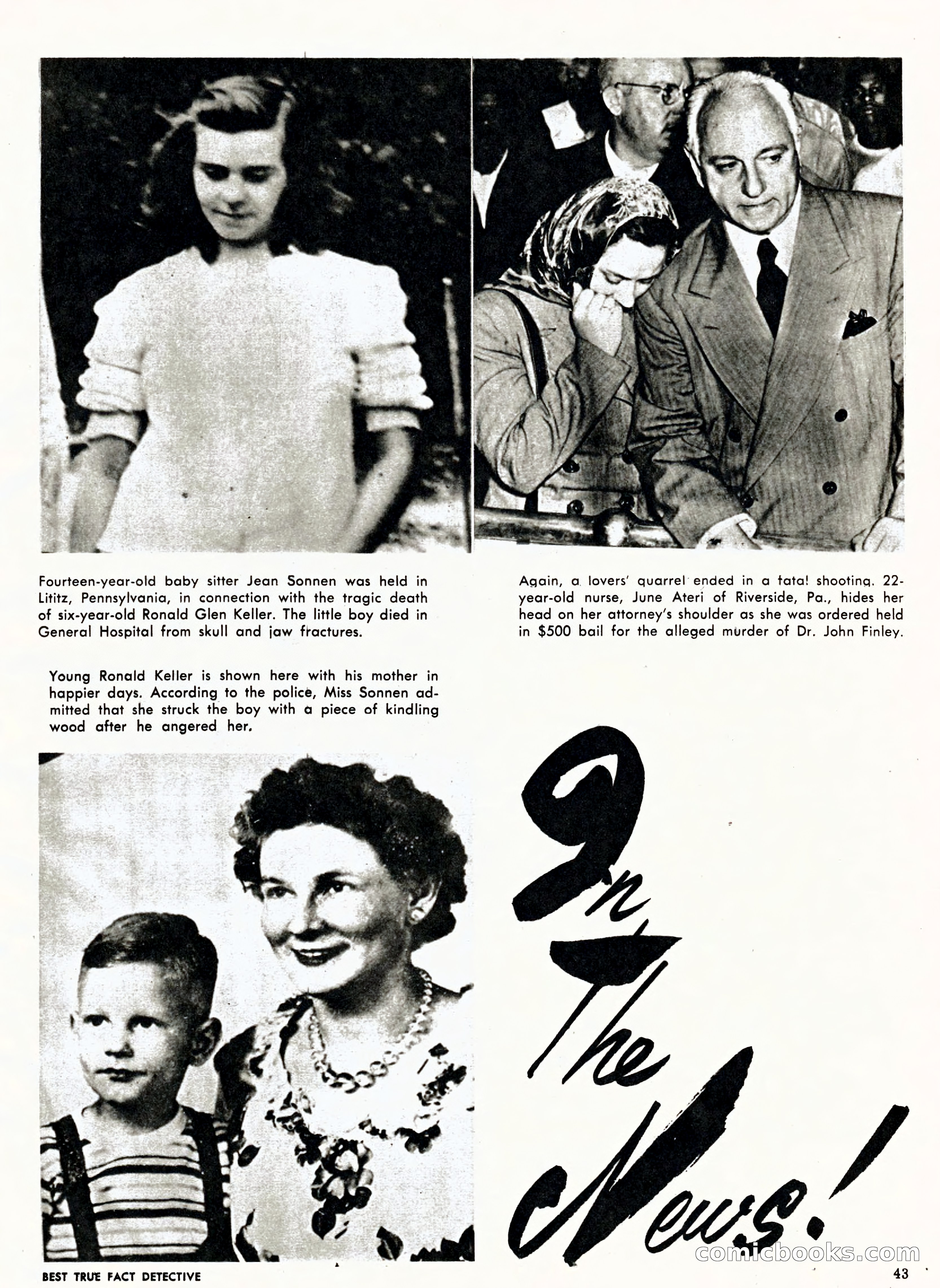 Best True Fact Detective, January 1950 — page 34 of 68