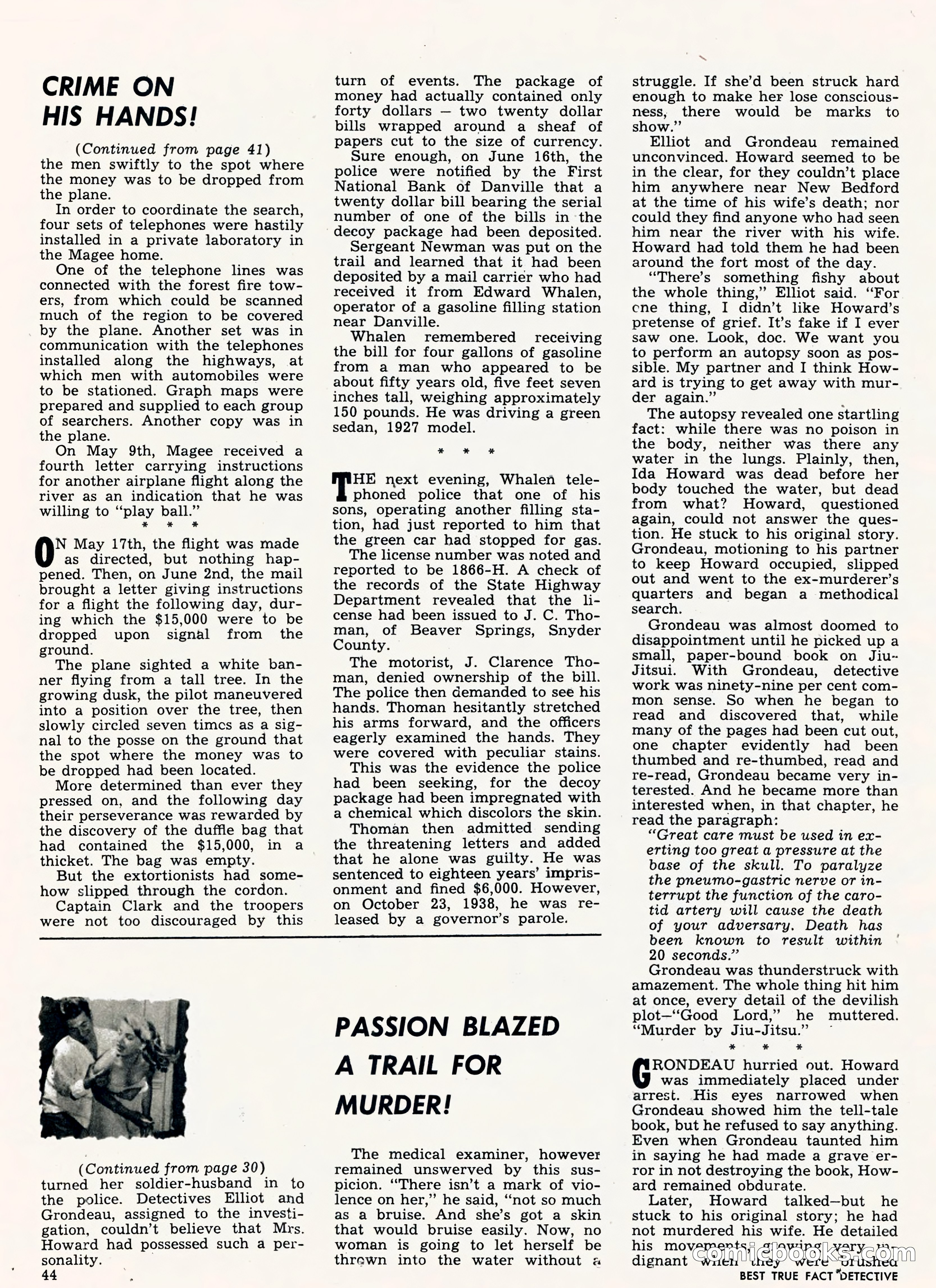 Best True Fact Detective, January 1950 — page 35 of 68