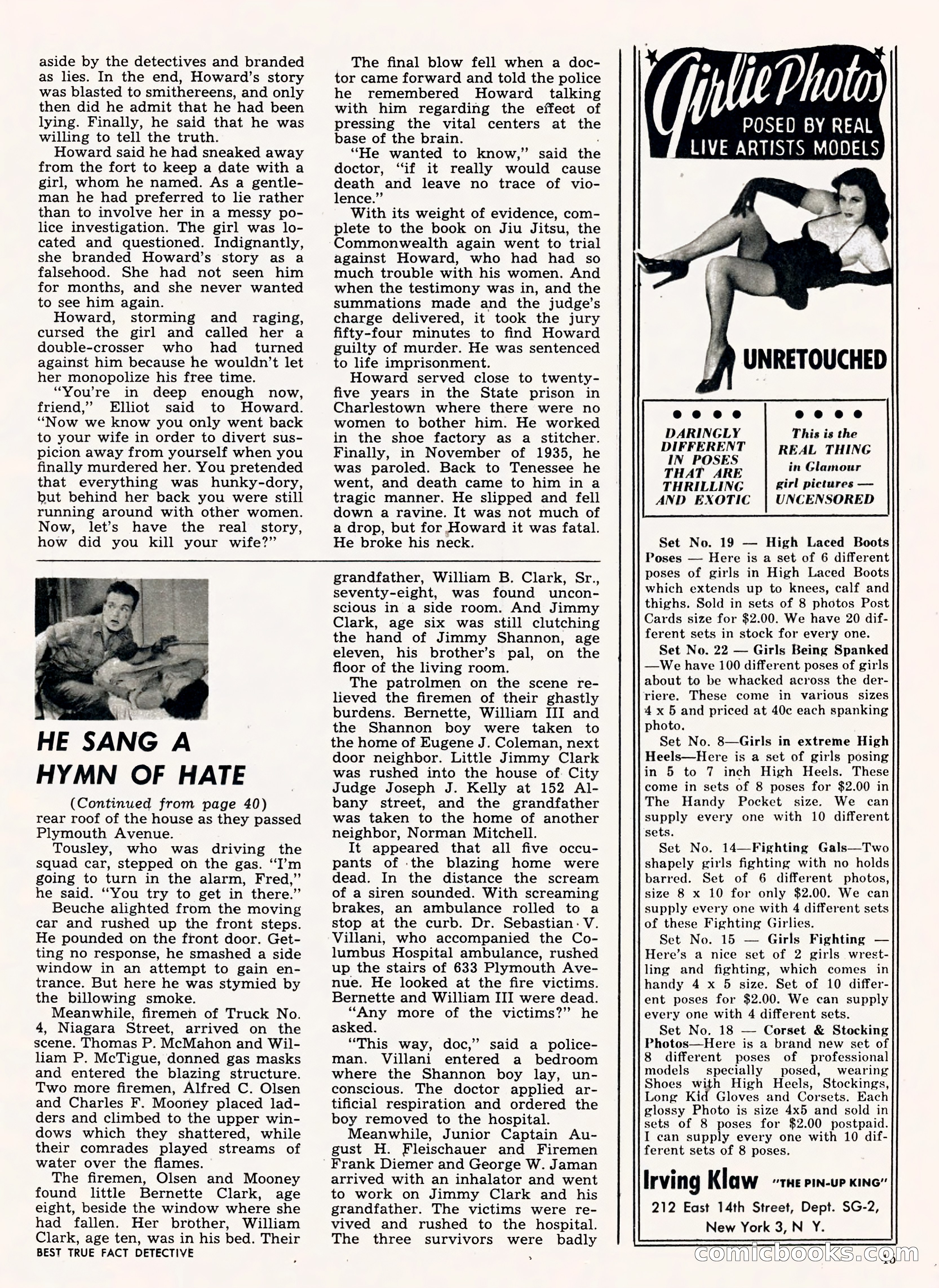 Best True Fact Detective, January 1950 — page 36 of 68