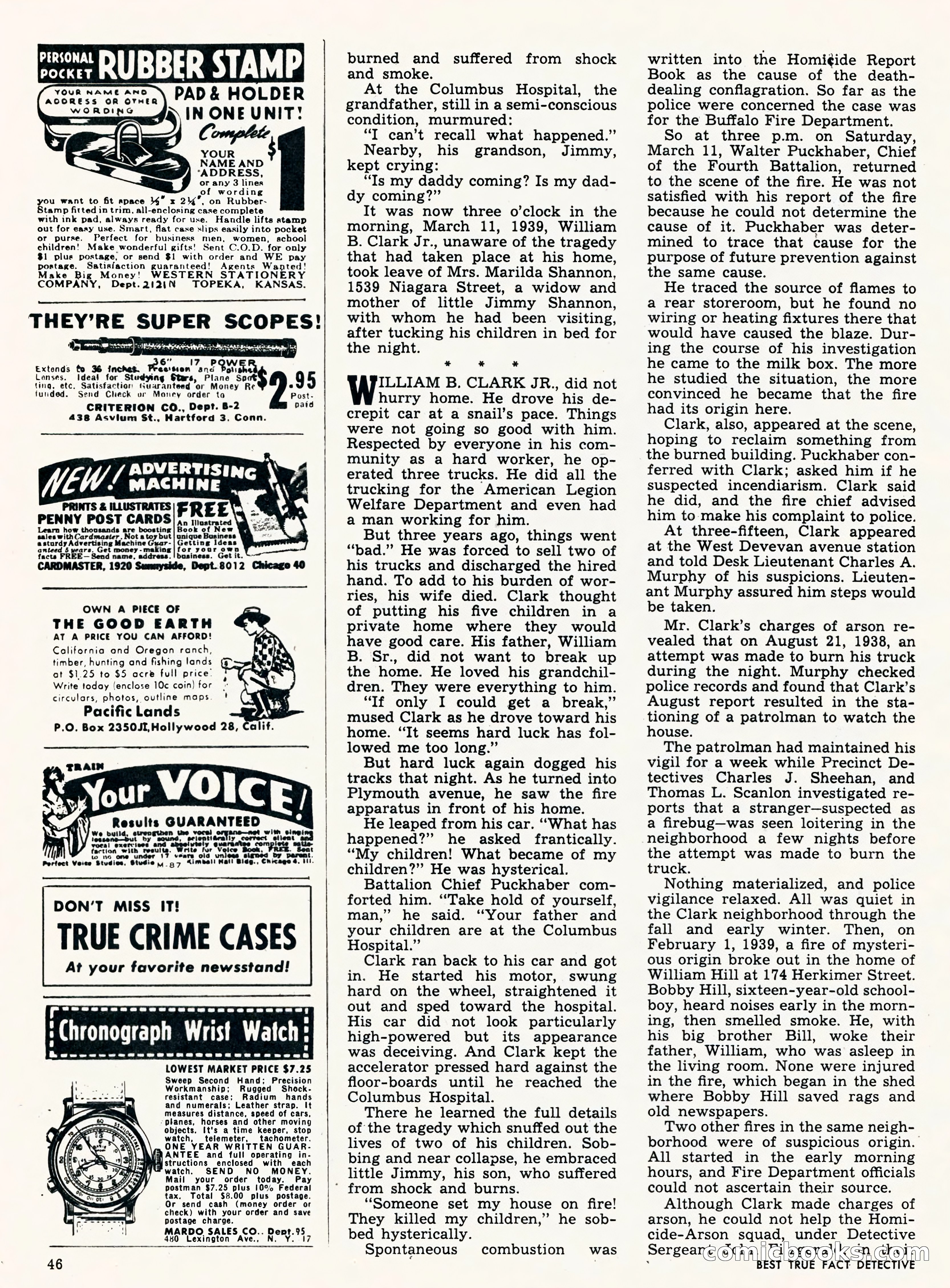 Best True Fact Detective, January 1950 — page 37 of 68