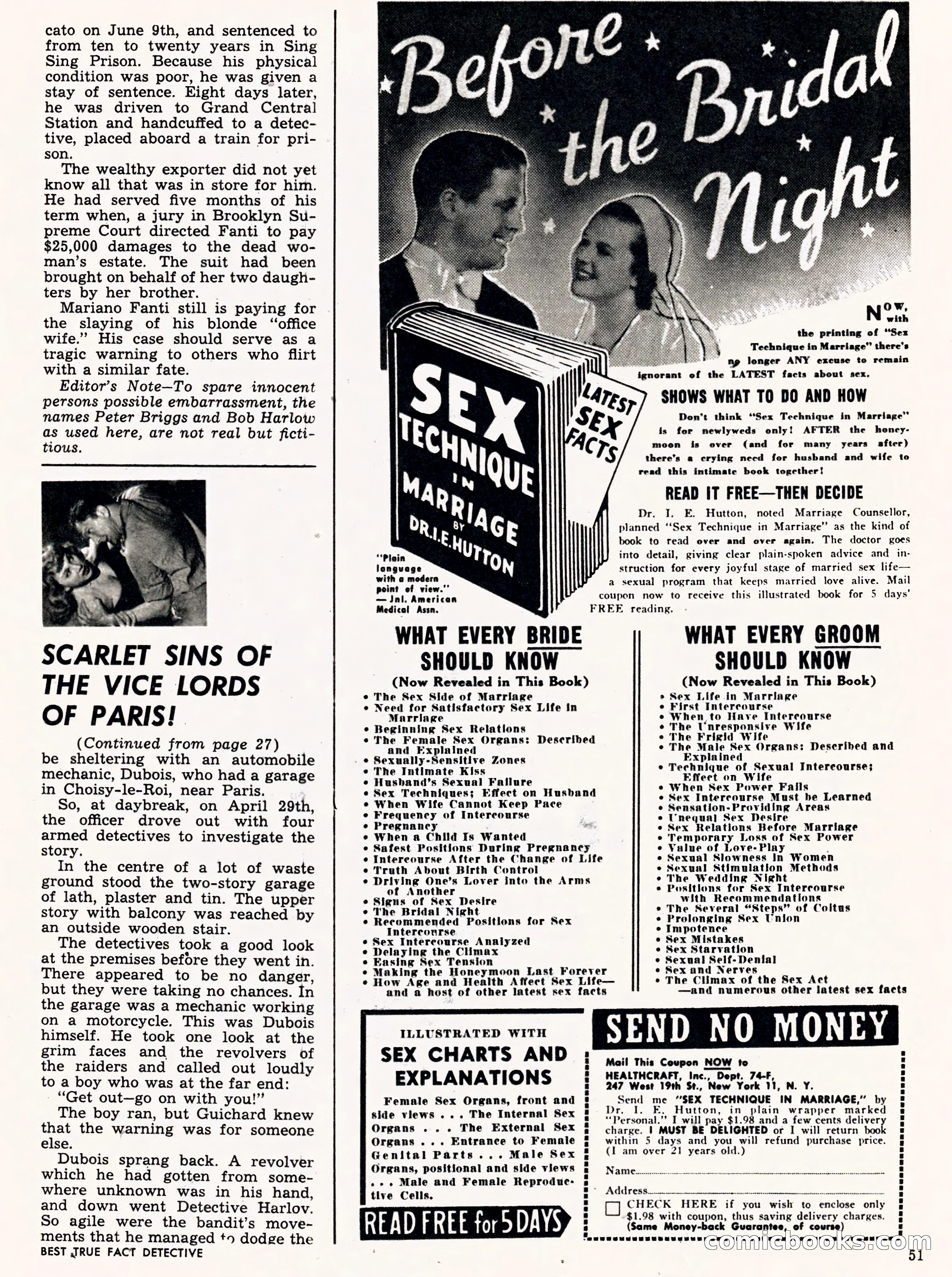 Best True Fact Detective, January 1950 — page 42 of 68