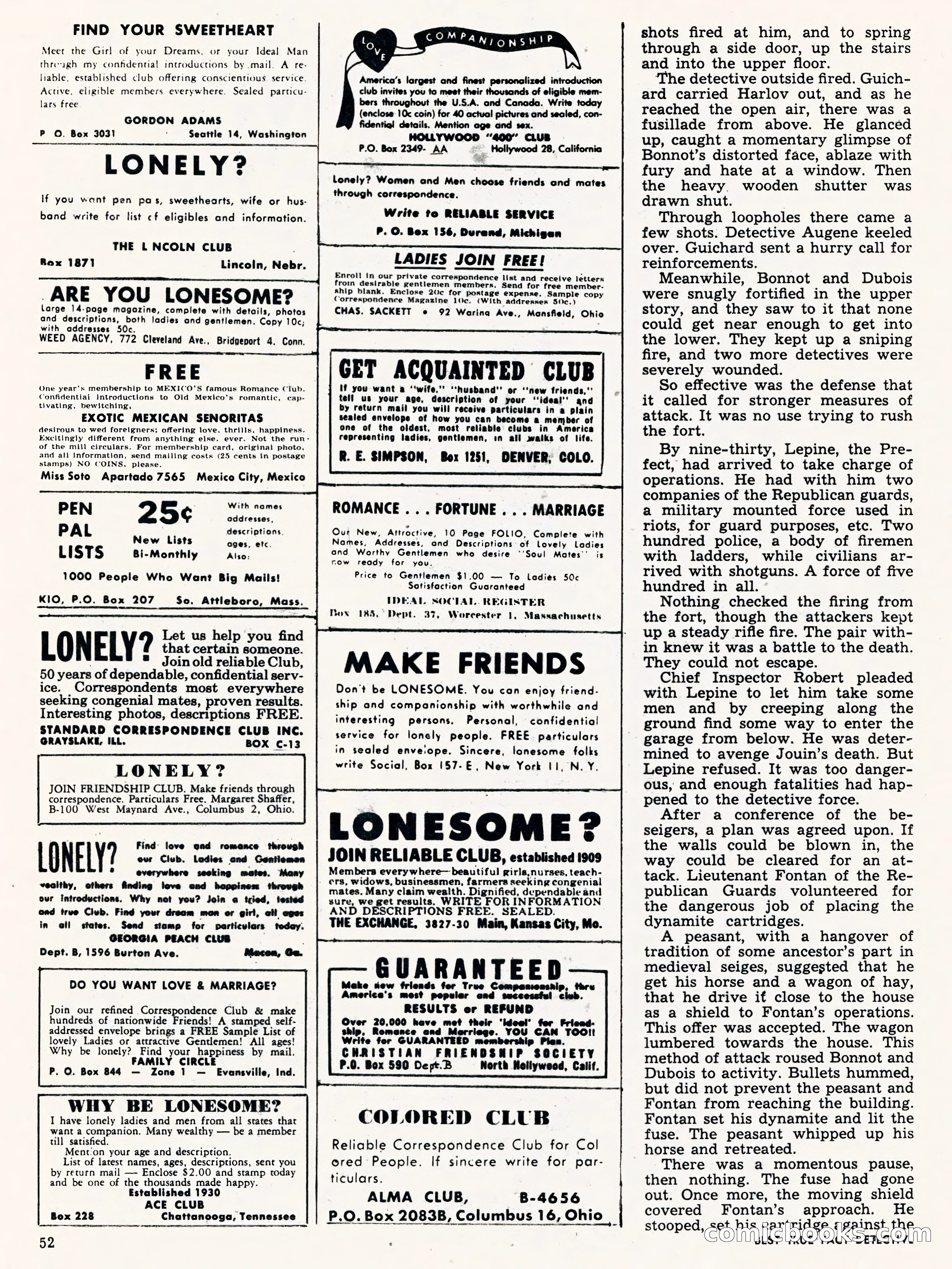 Best True Fact Detective, January 1950 — page 43 of 68
