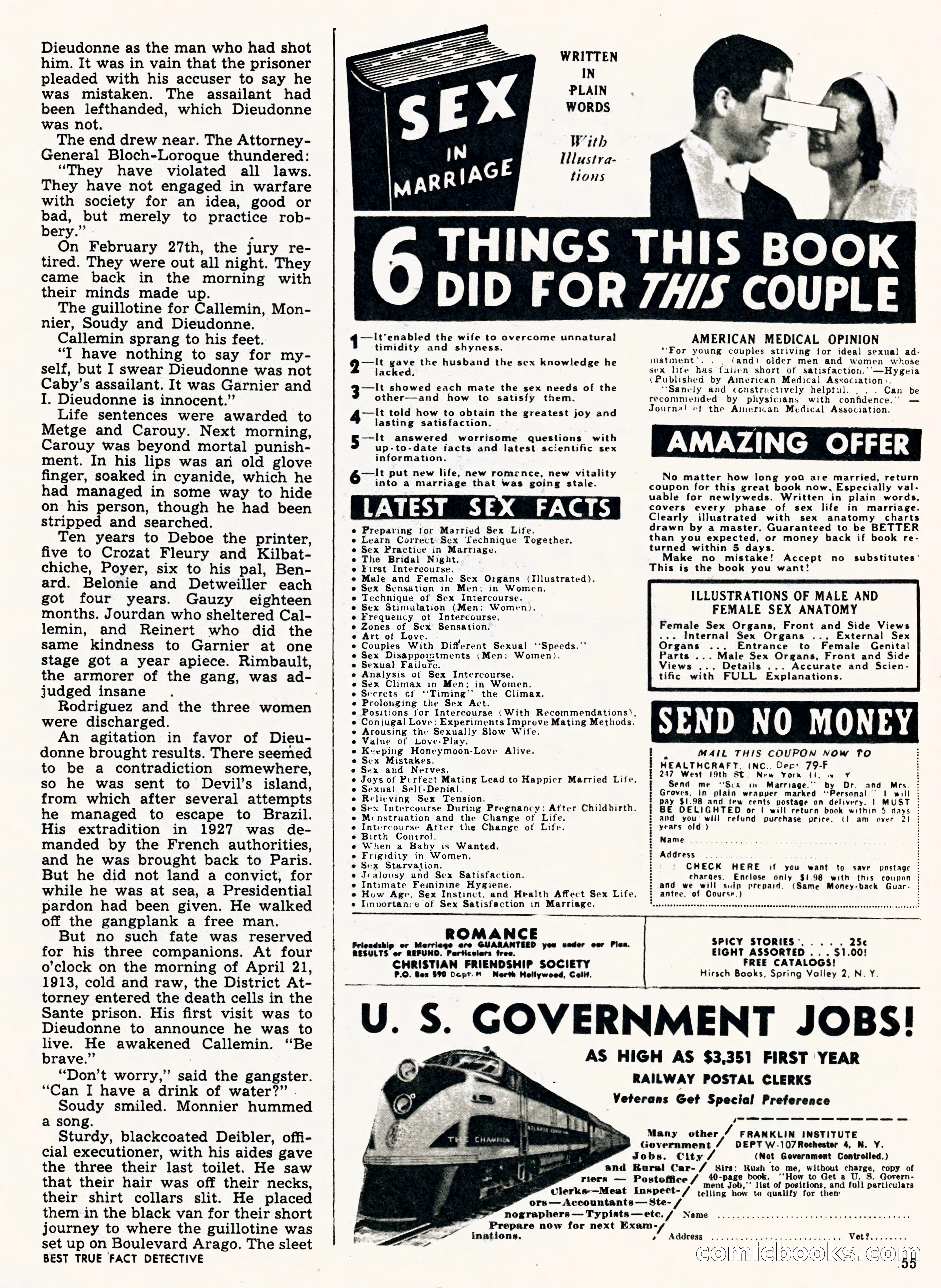 Best True Fact Detective, January 1950 — page 46 of 68