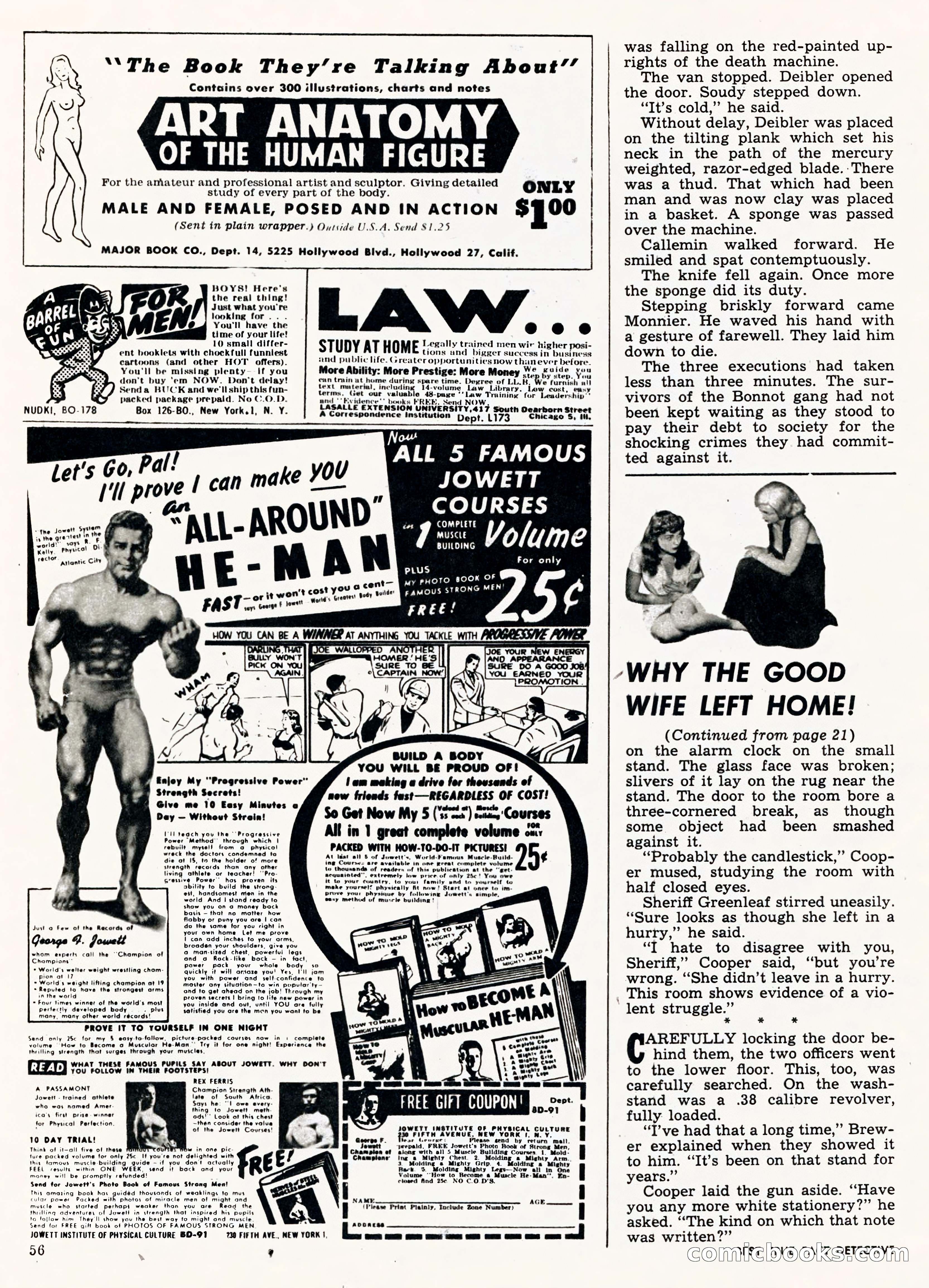 Best True Fact Detective, January 1950 — page 47 of 68