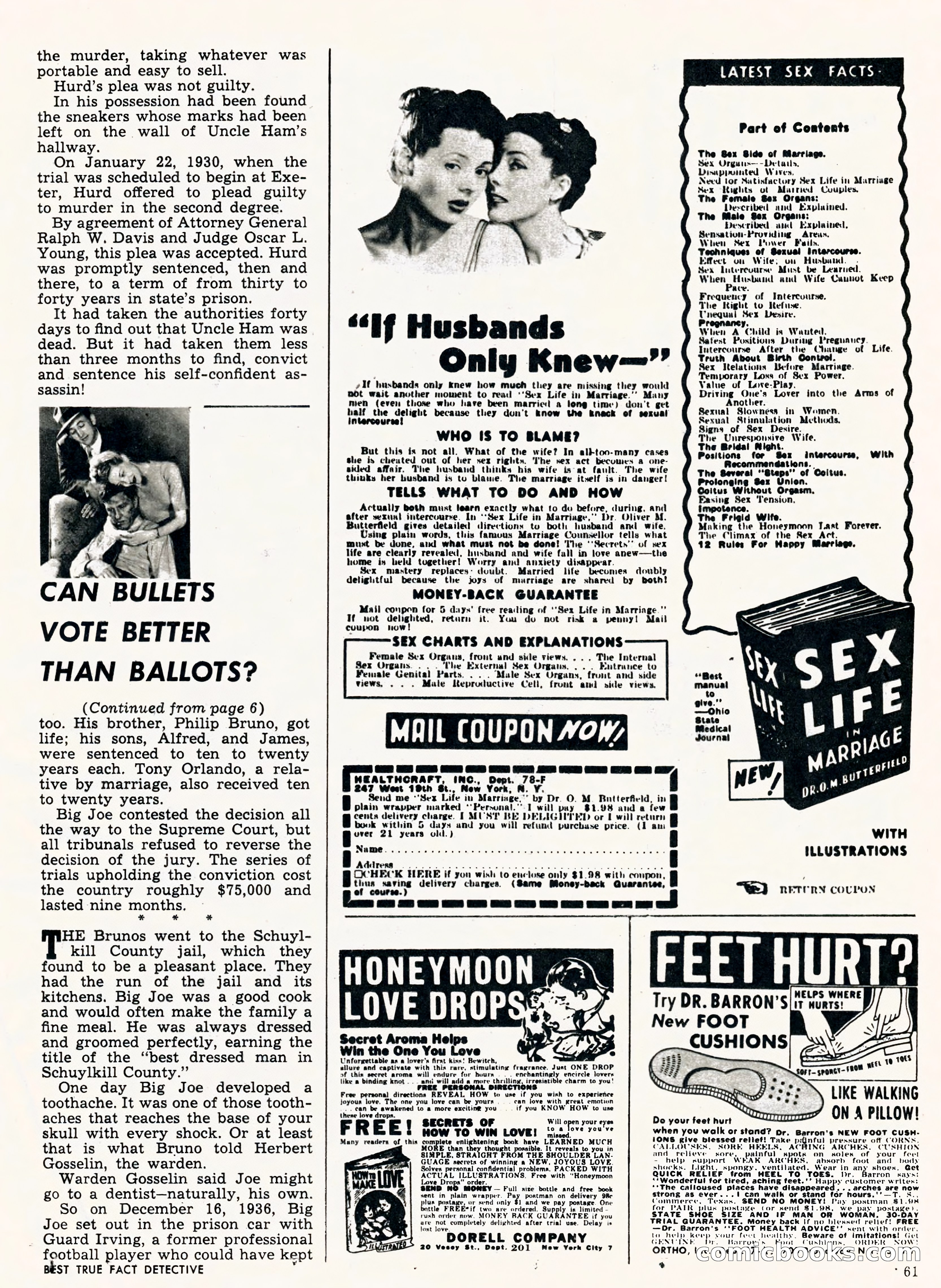 Best True Fact Detective, January 1950 — page 52 of 68