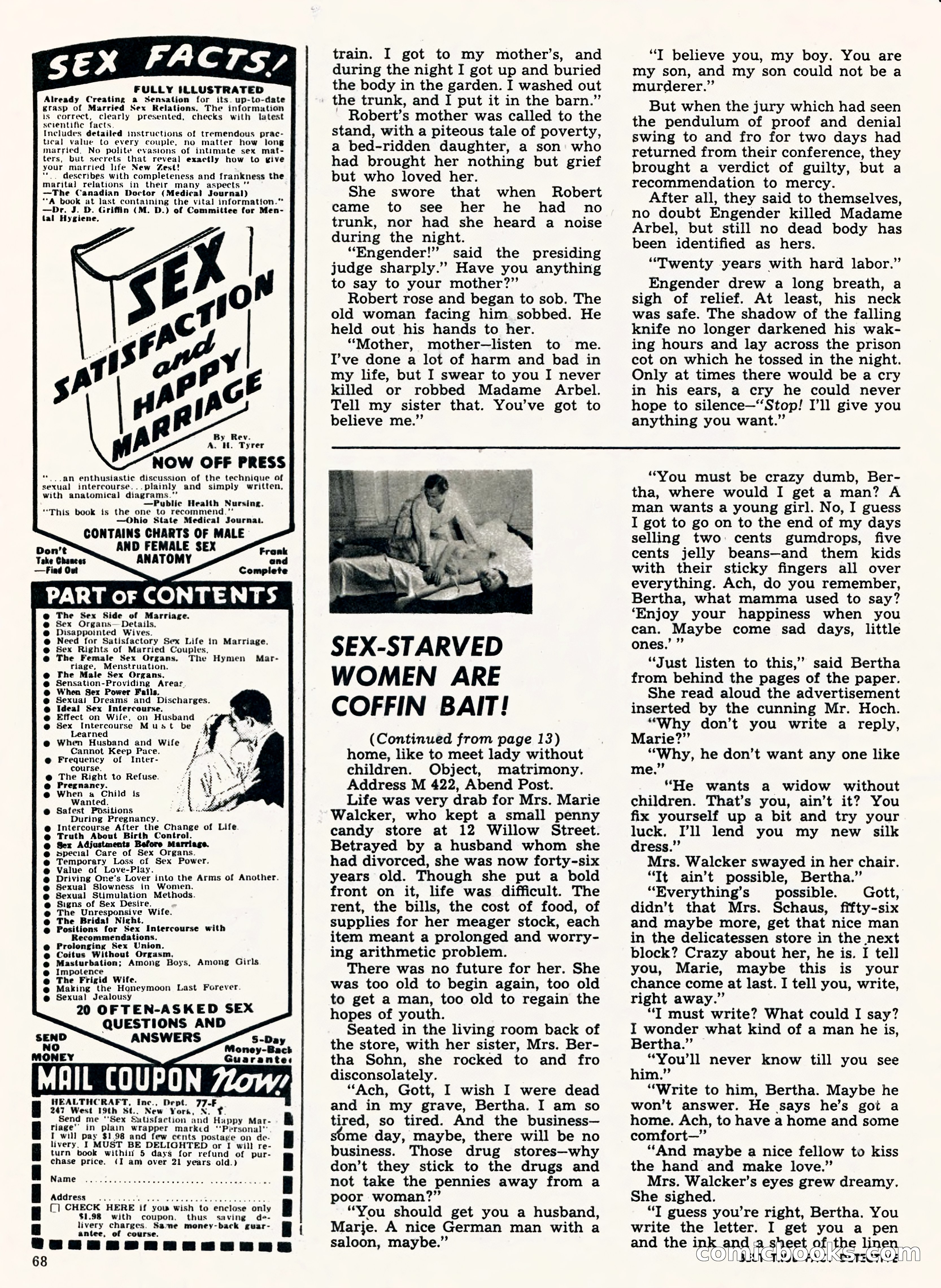 Best True Fact Detective, January 1950 — page 59 of 68