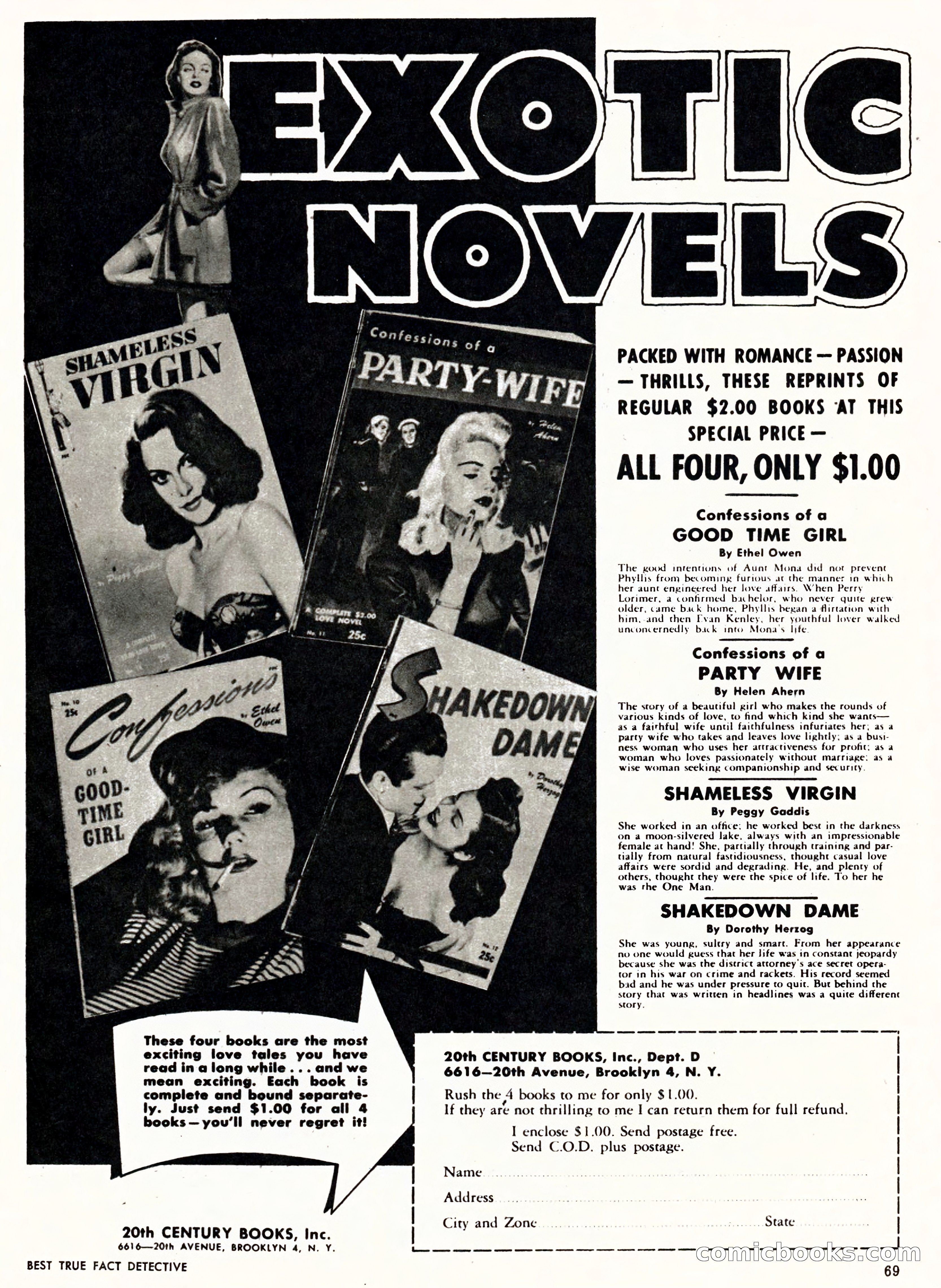 Best True Fact Detective, January 1950 — page 60 of 68