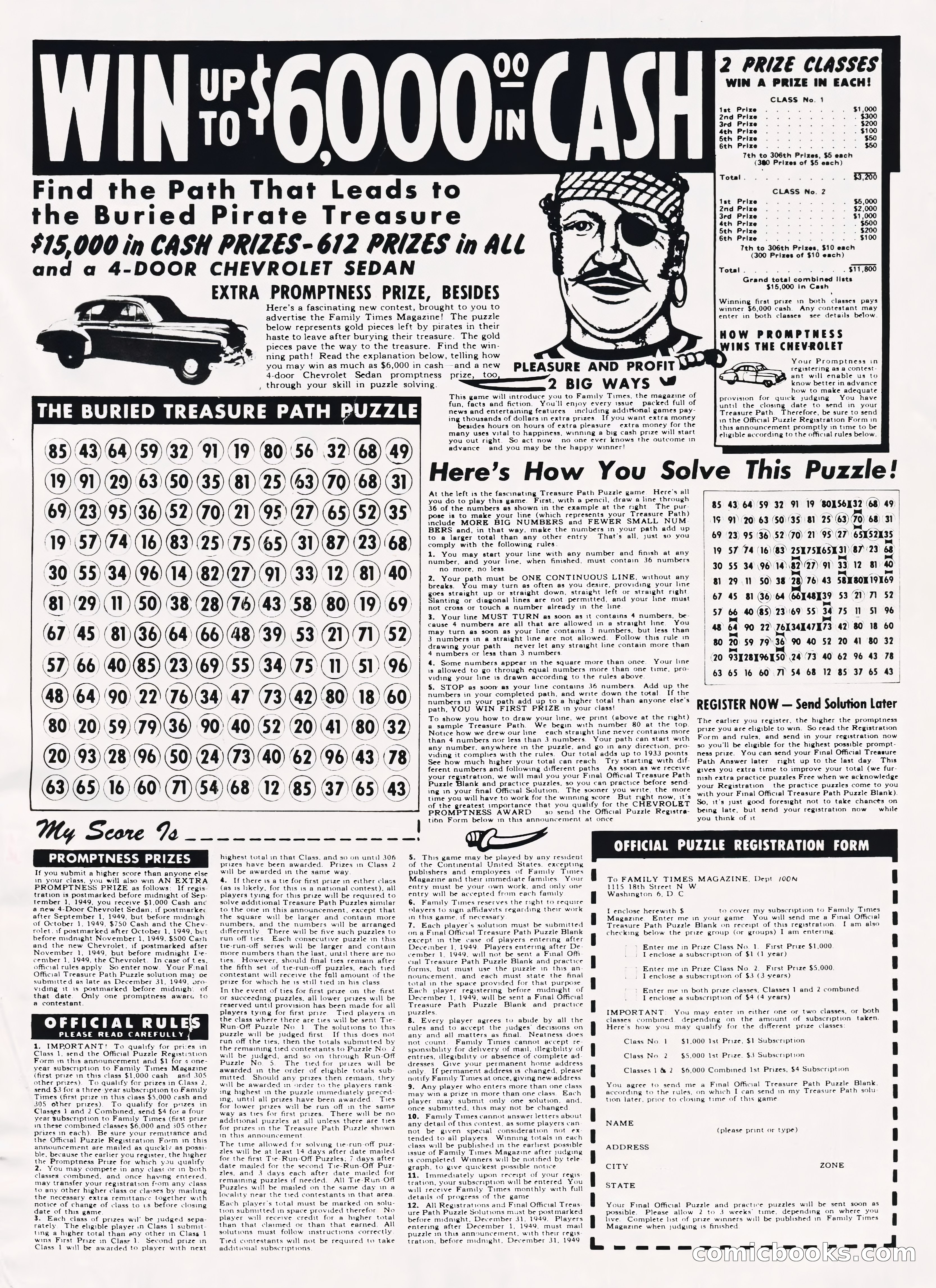 Best True Fact Detective, January 1950 — page 66 of 68