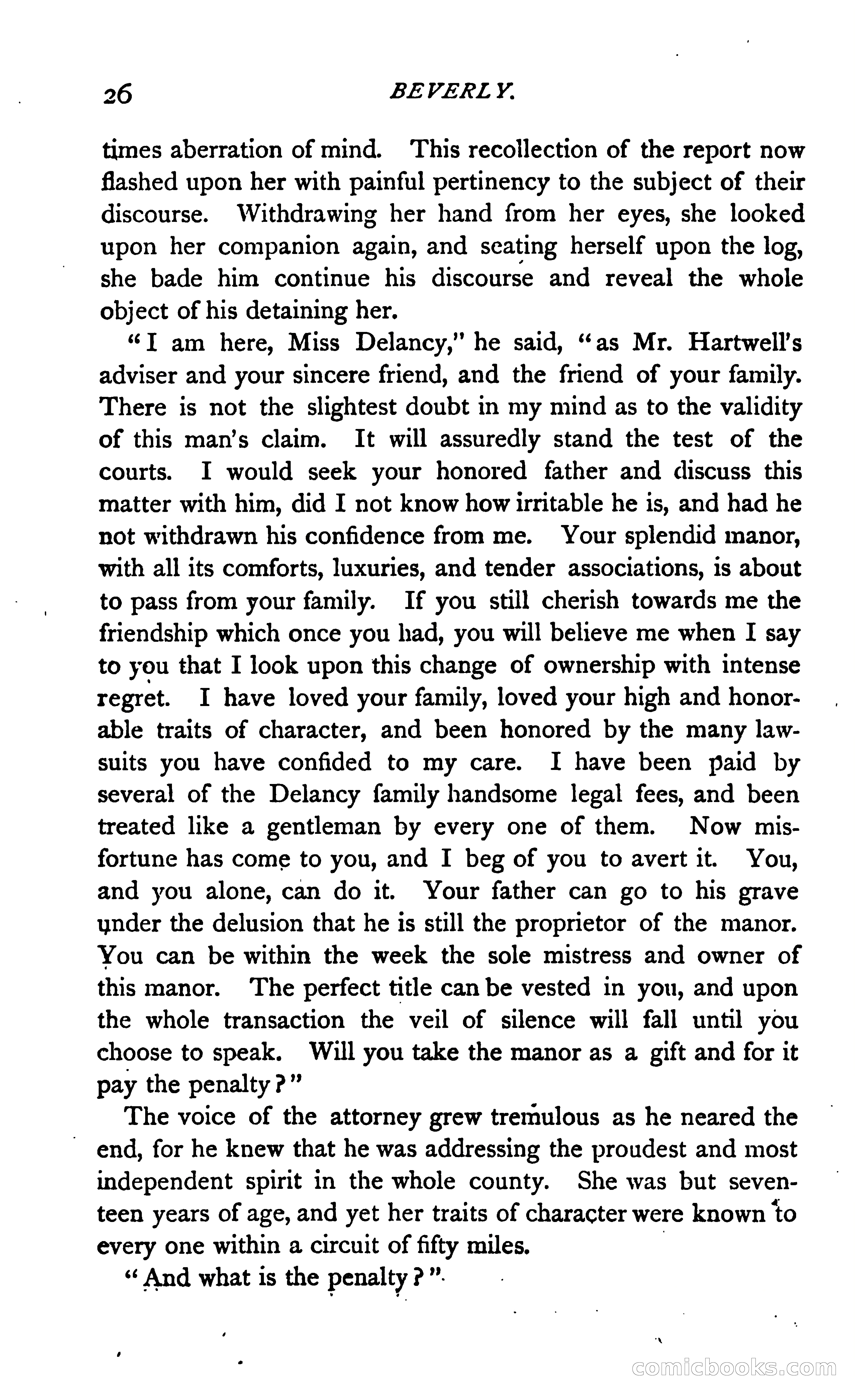 Beverly; Or, The White Mask — page 33 of 392