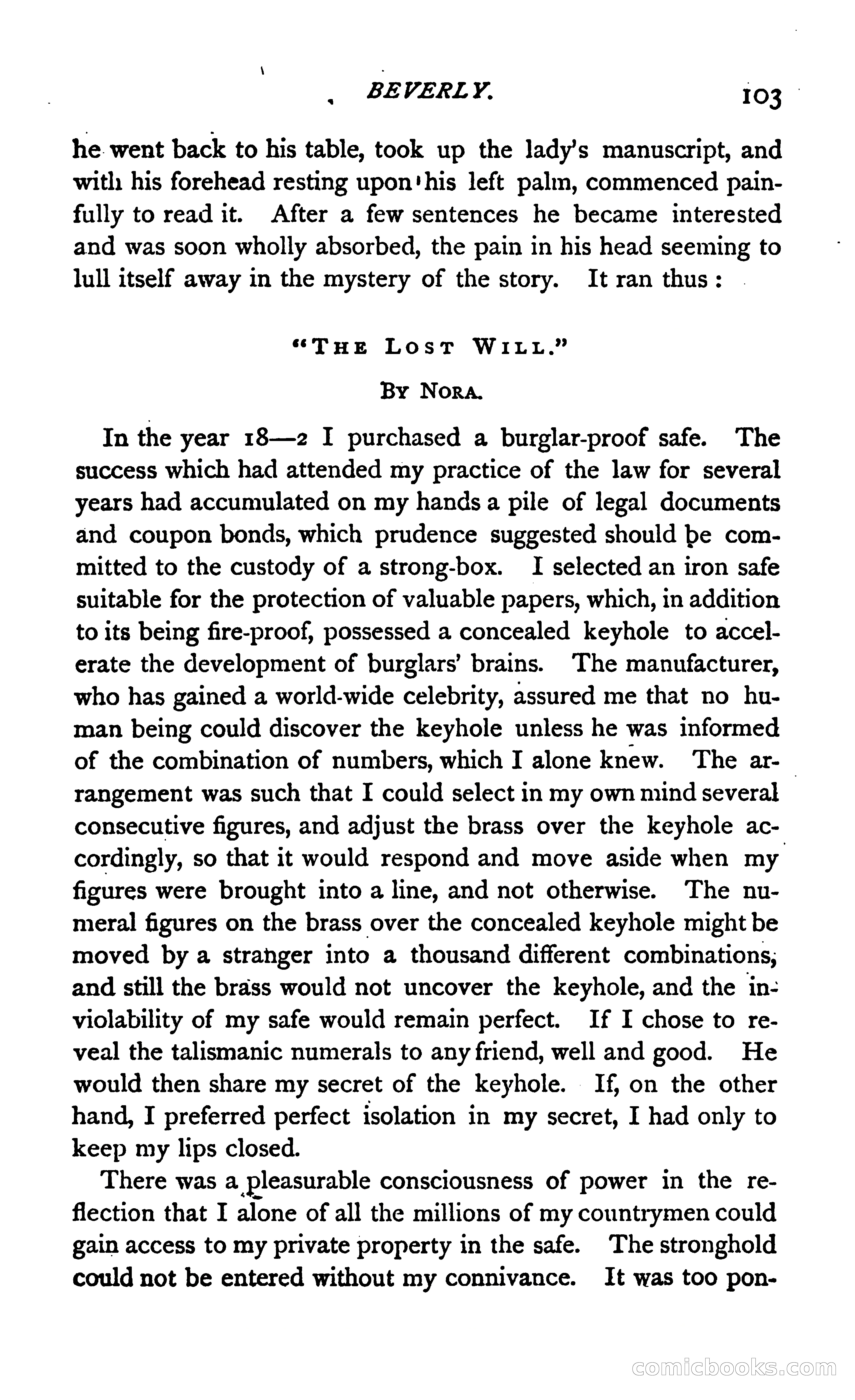 Beverly; Or, The White Mask — page 110 of 392