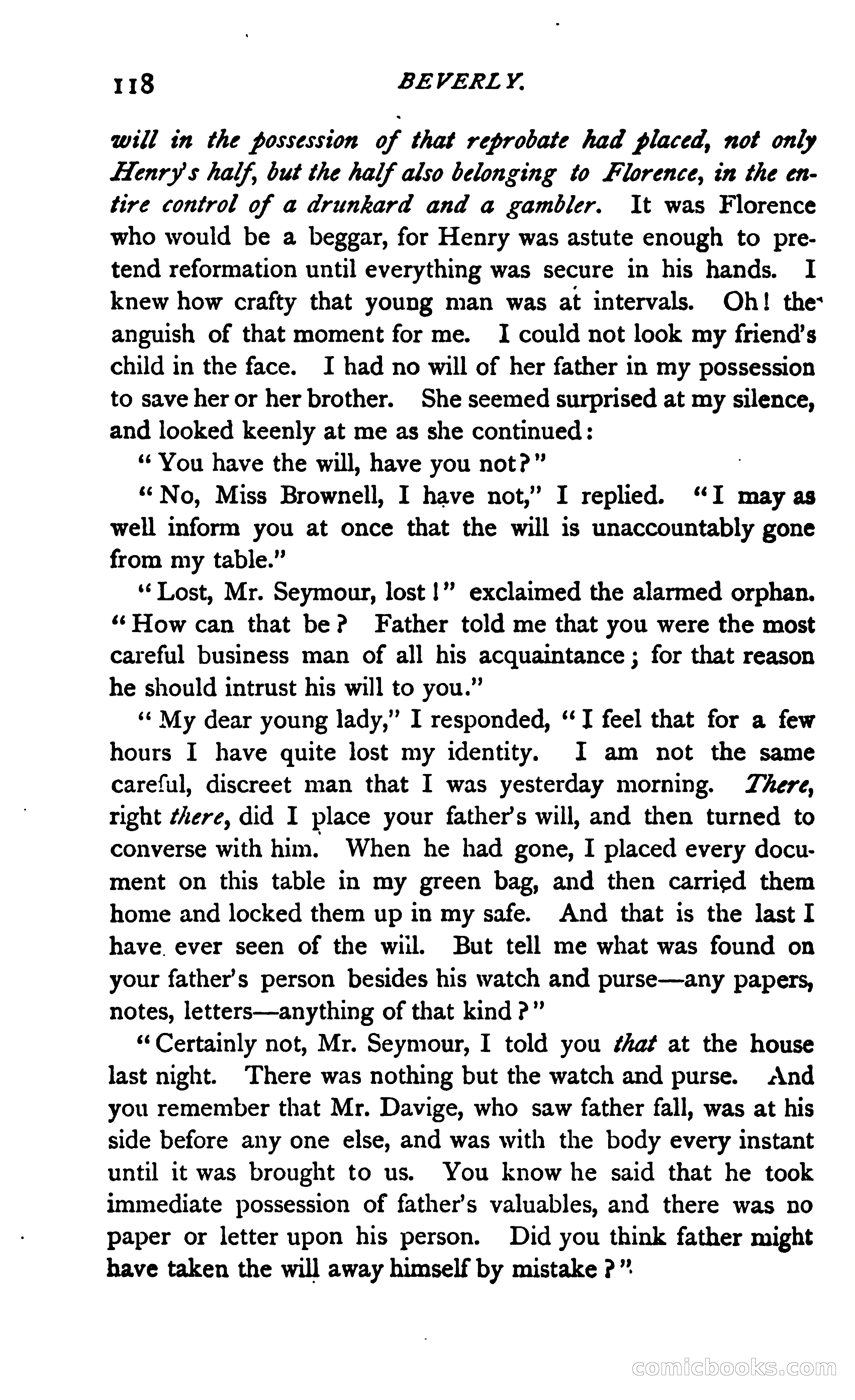 Beverly; Or, The White Mask — page 125 of 392