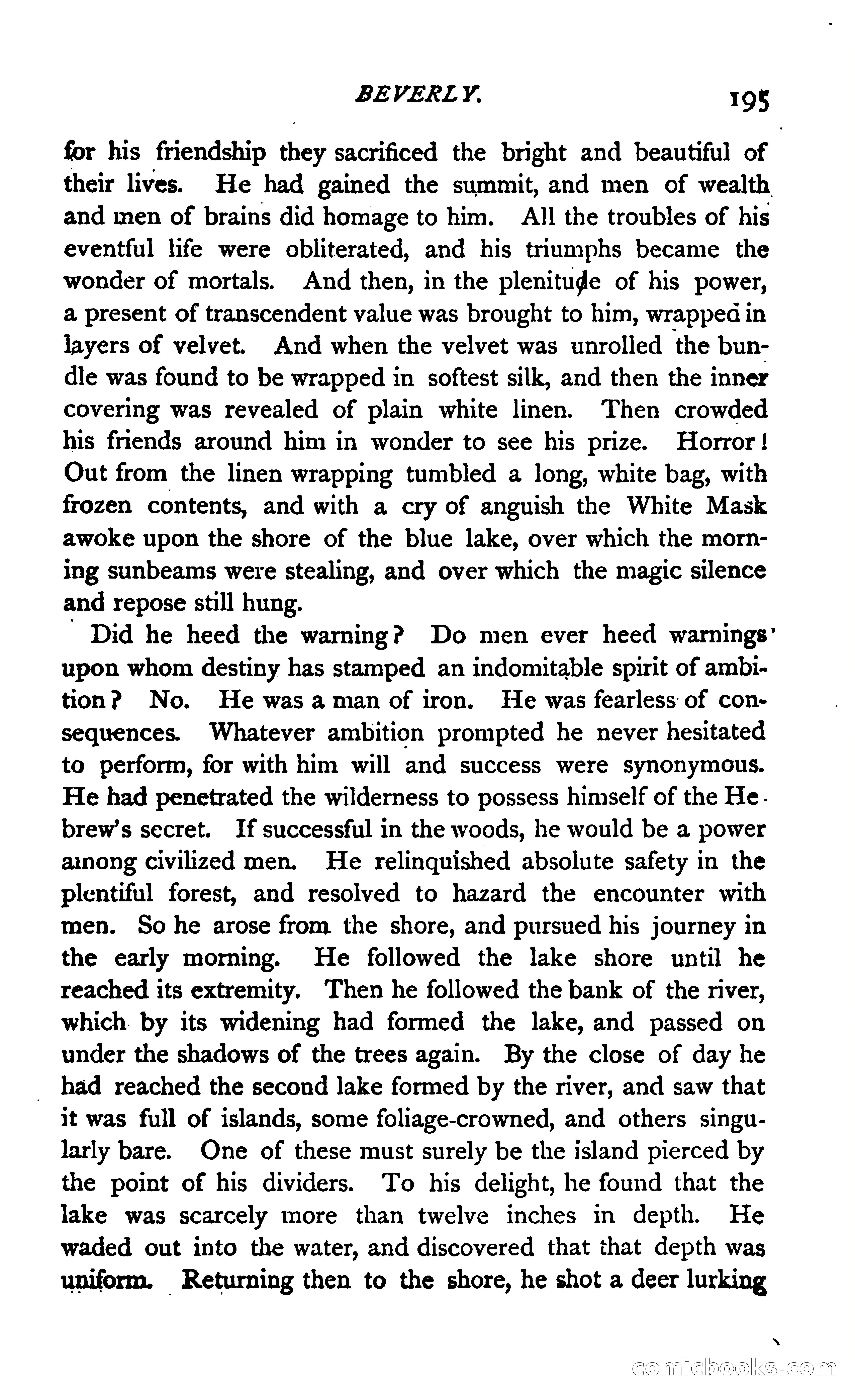 Beverly; Or, The White Mask — page 202 of 392