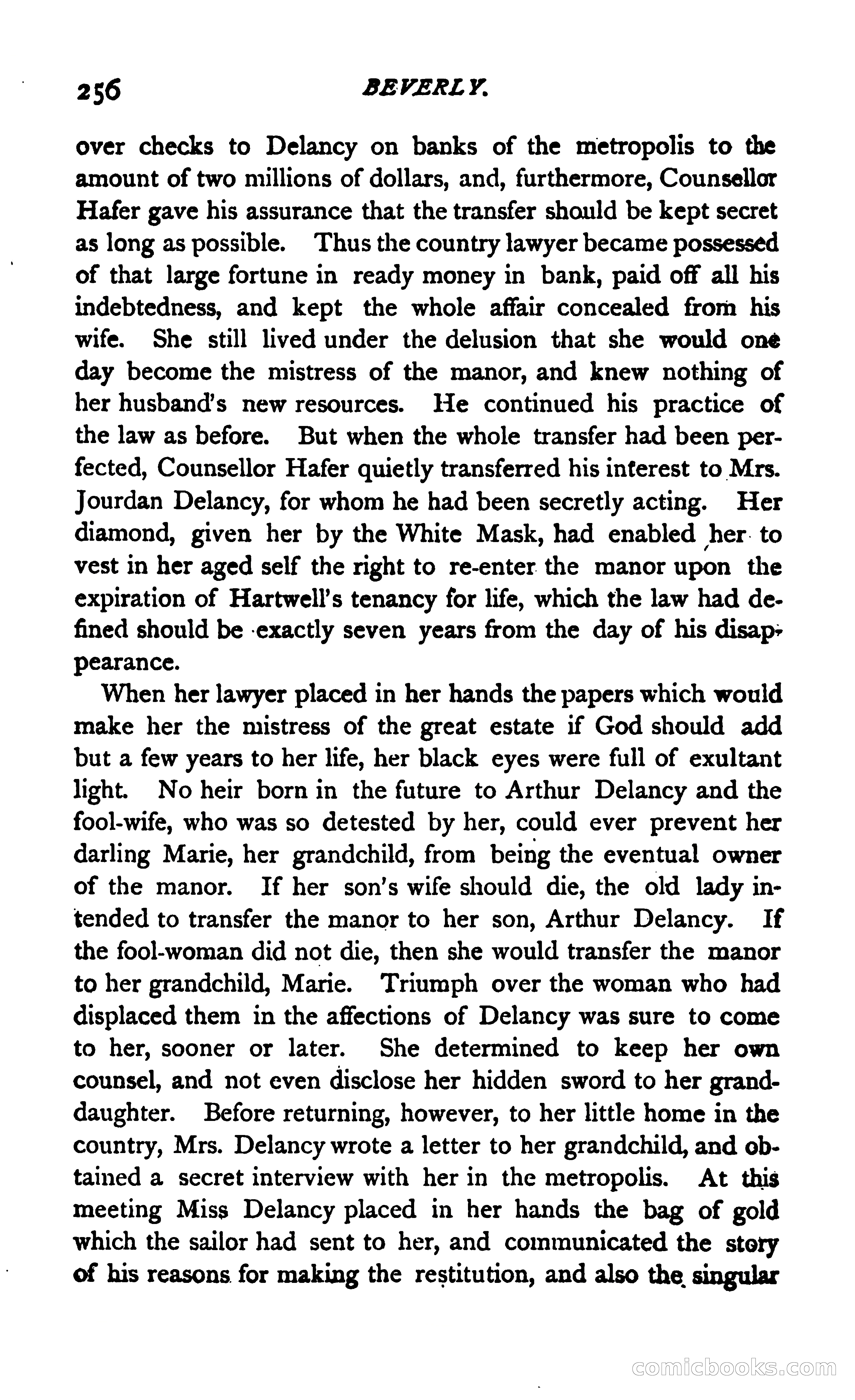 Beverly; Or, The White Mask — page 263 of 392