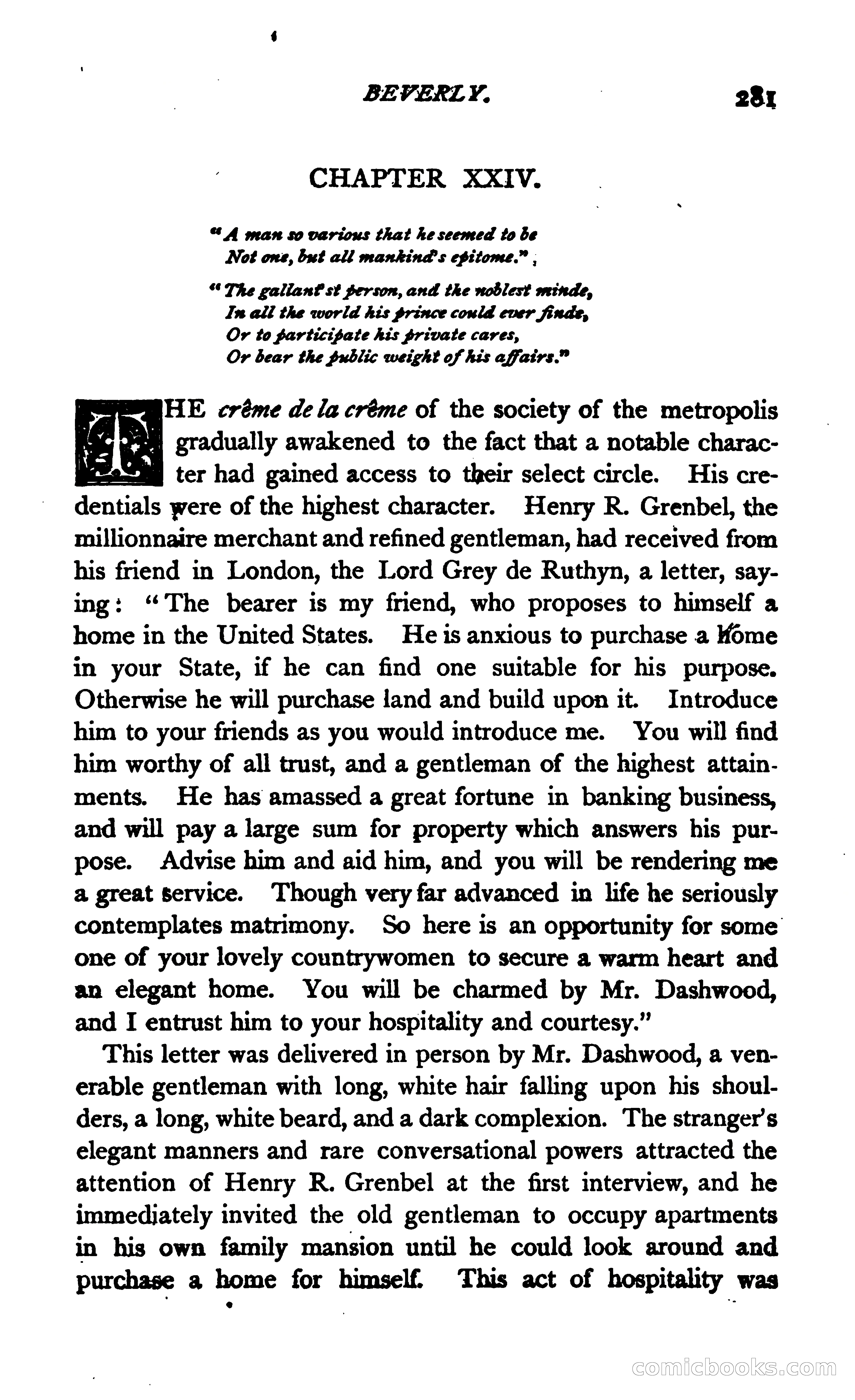 Beverly; Or, The White Mask — page 288 of 392