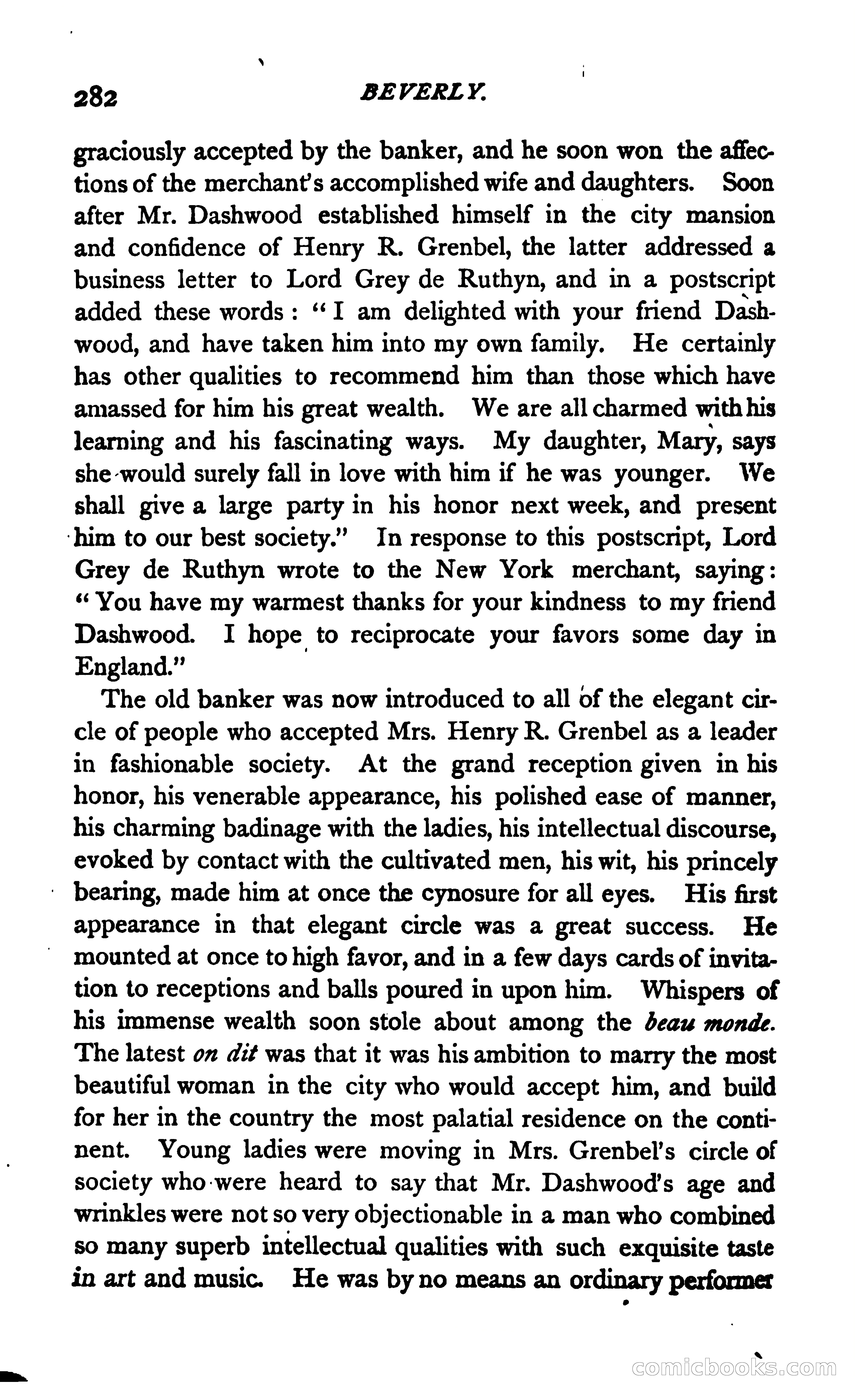 Beverly; Or, The White Mask — page 289 of 392