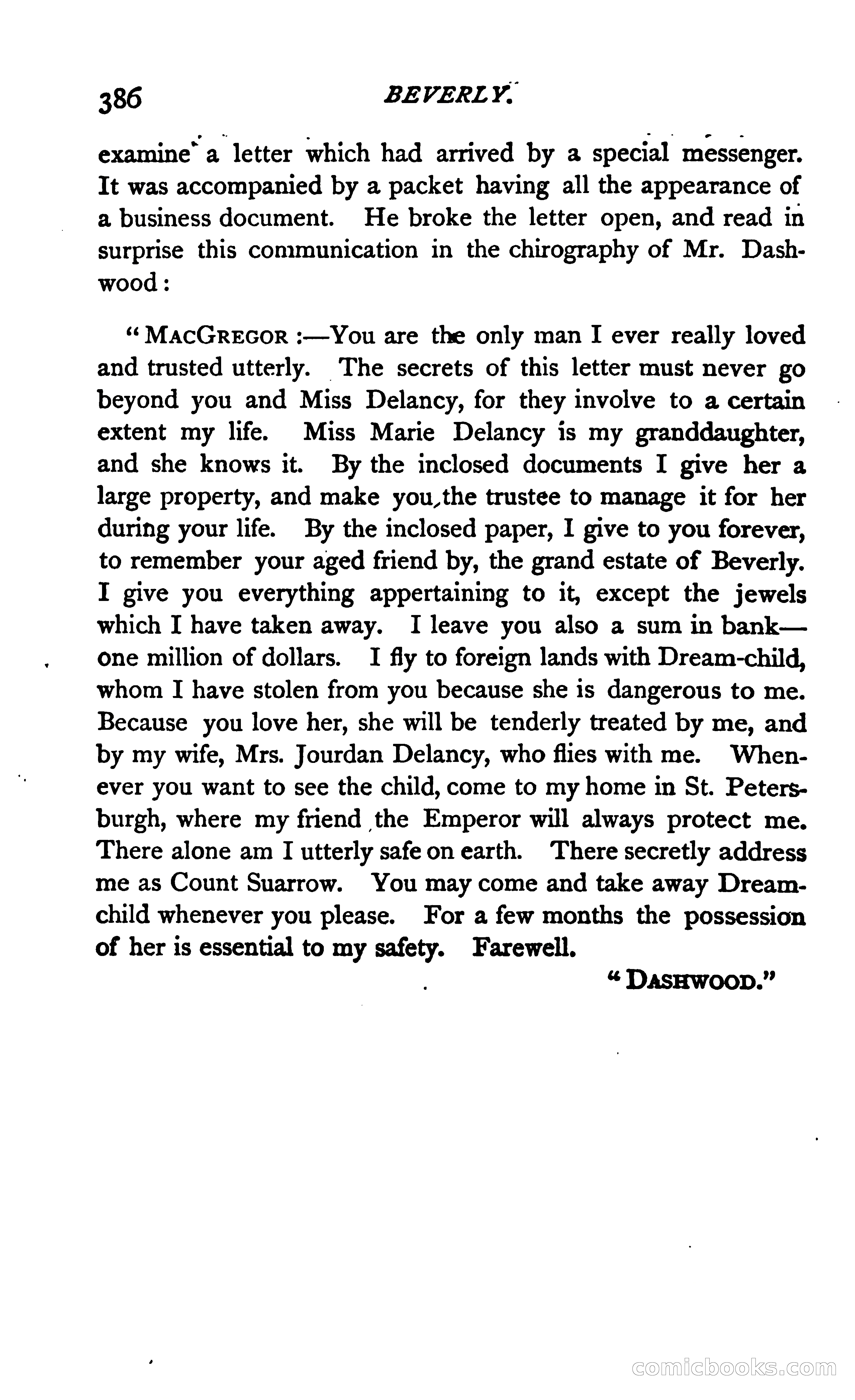 Beverly; Or, The White Mask — page 393 of 392