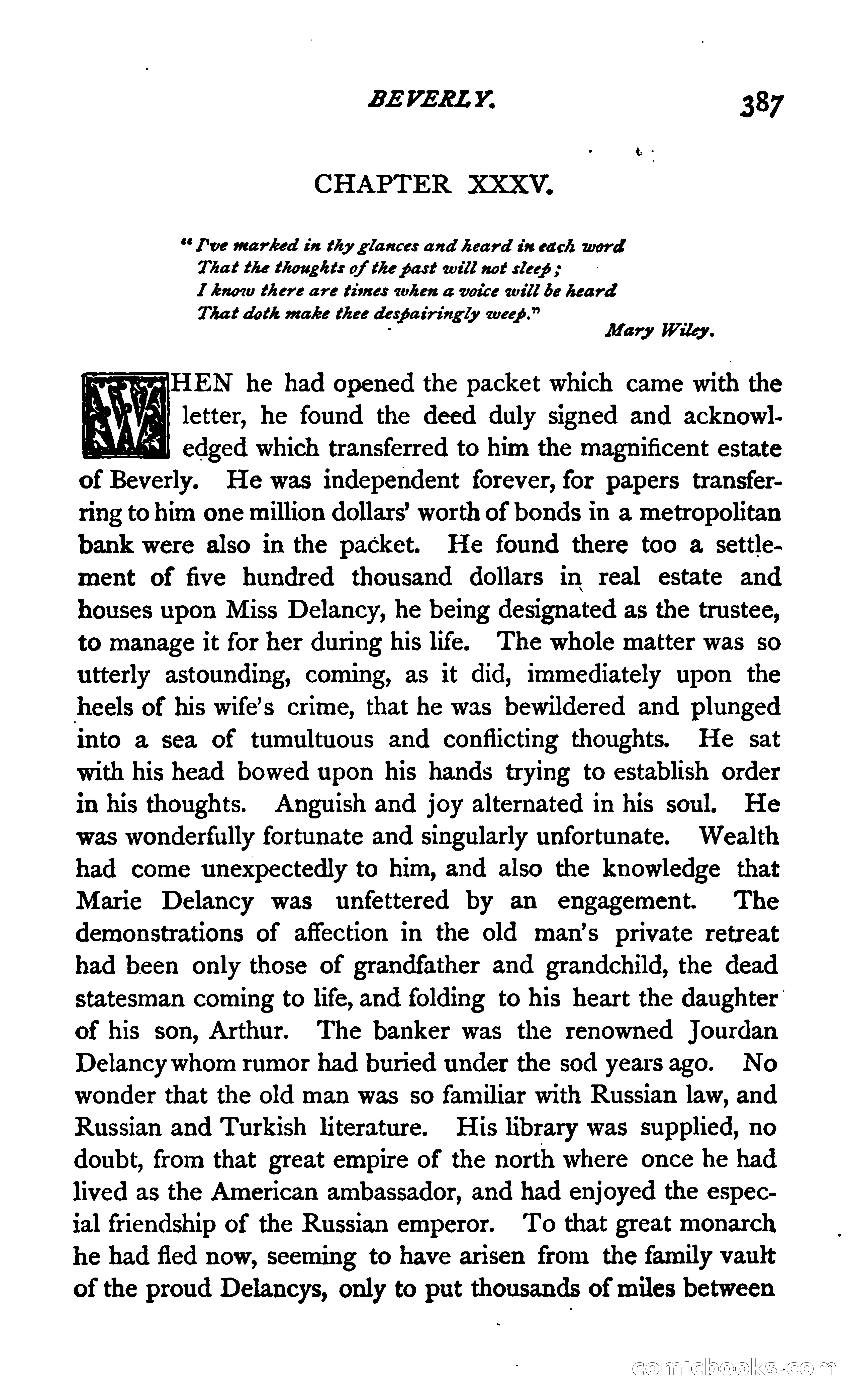 Beverly; Or, The White Mask — page 394 of 392
