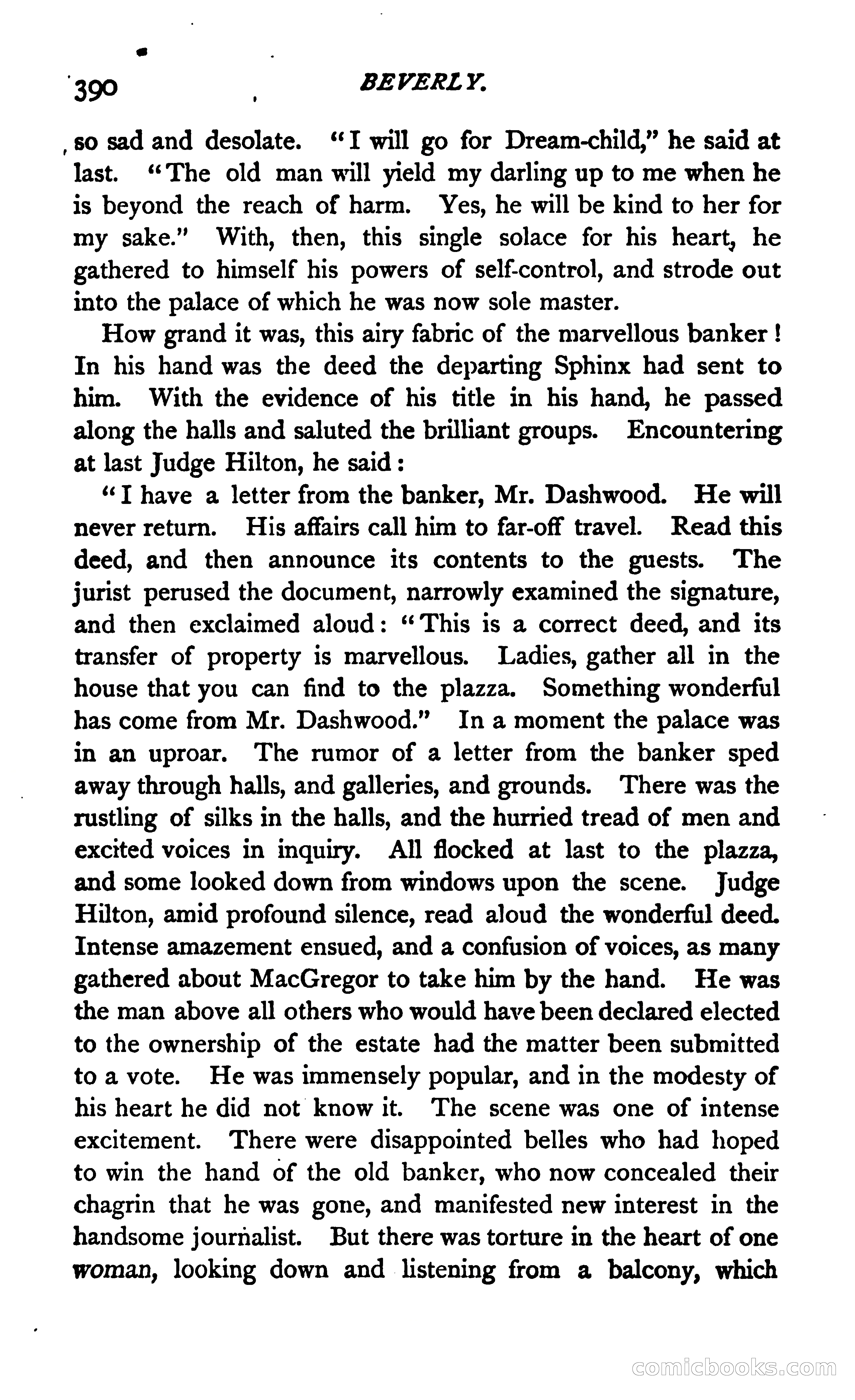 Beverly; Or, The White Mask — page 397 of 392