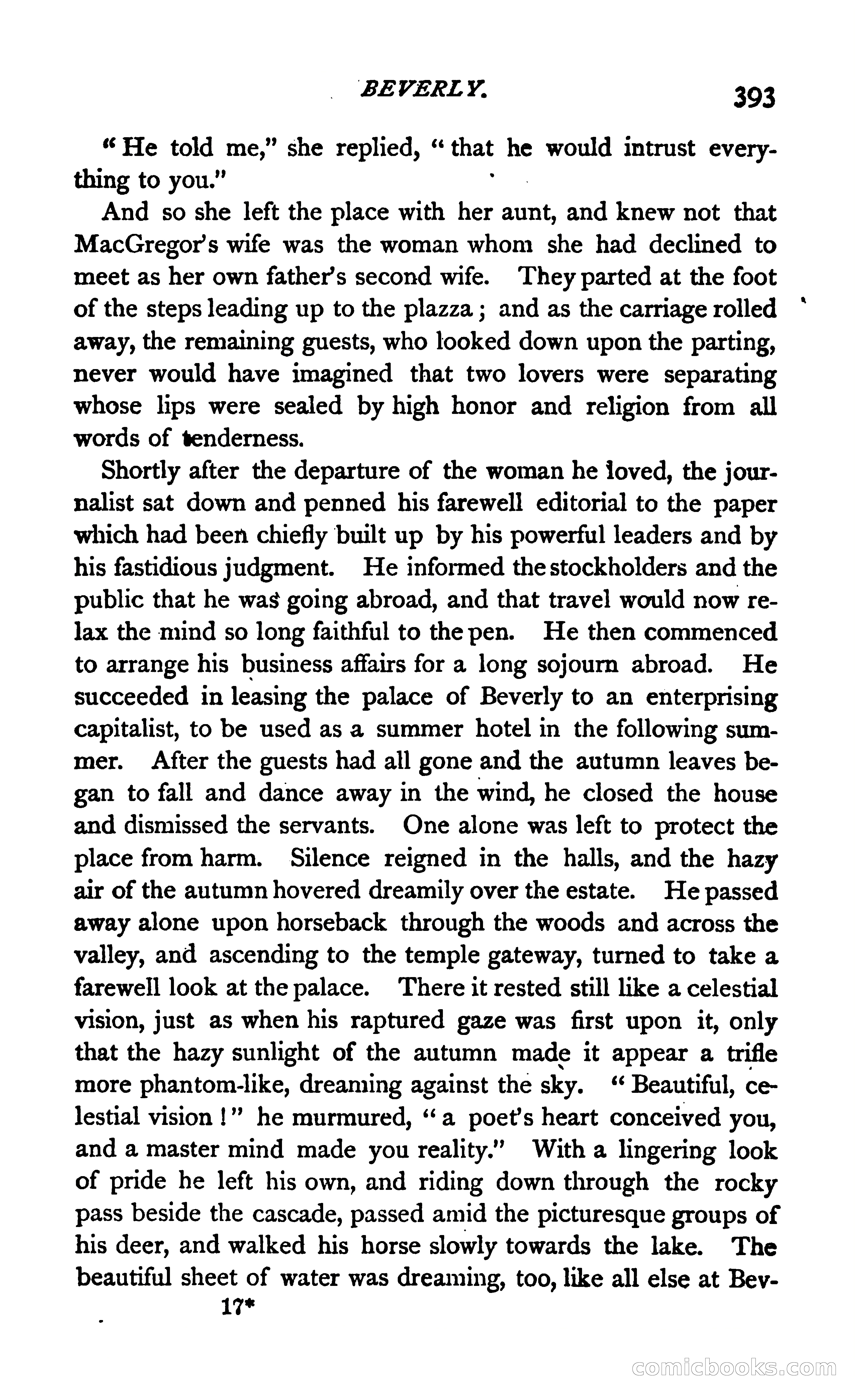 Beverly; Or, The White Mask — page 400 of 392