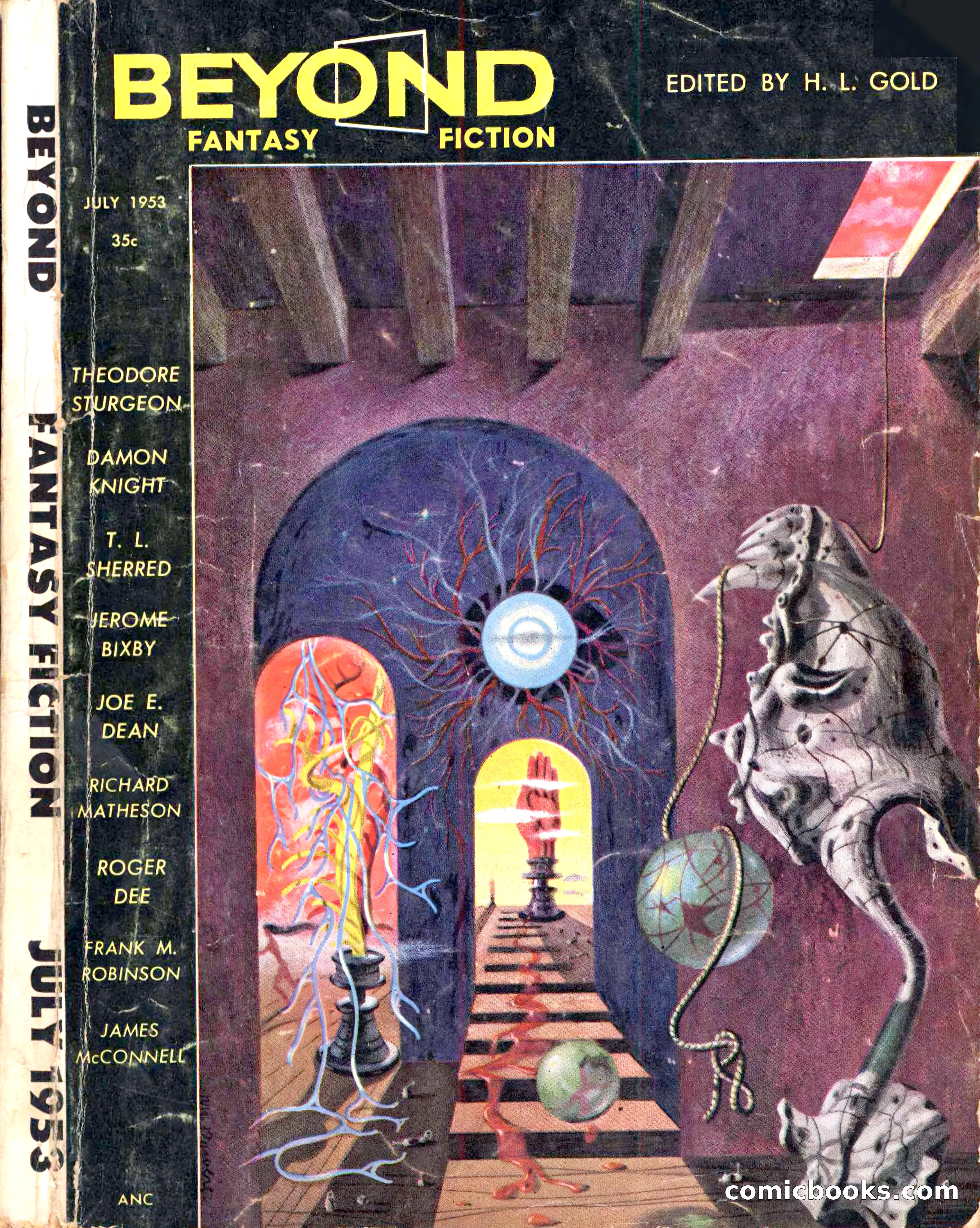 Beyond Fantasy Fiction, July 1953