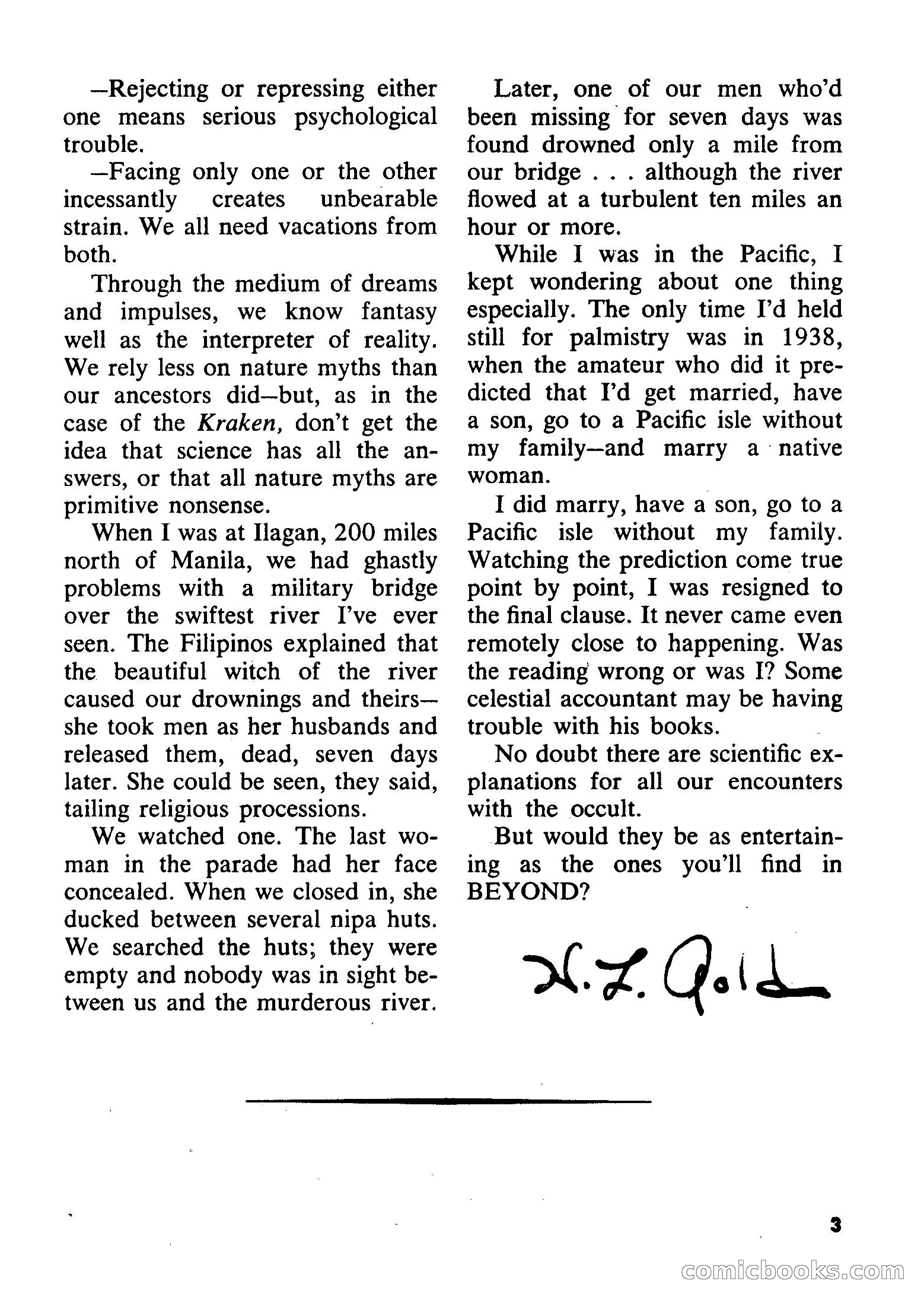 Beyond Fantasy Fiction, July 1953 — page 5 of 164