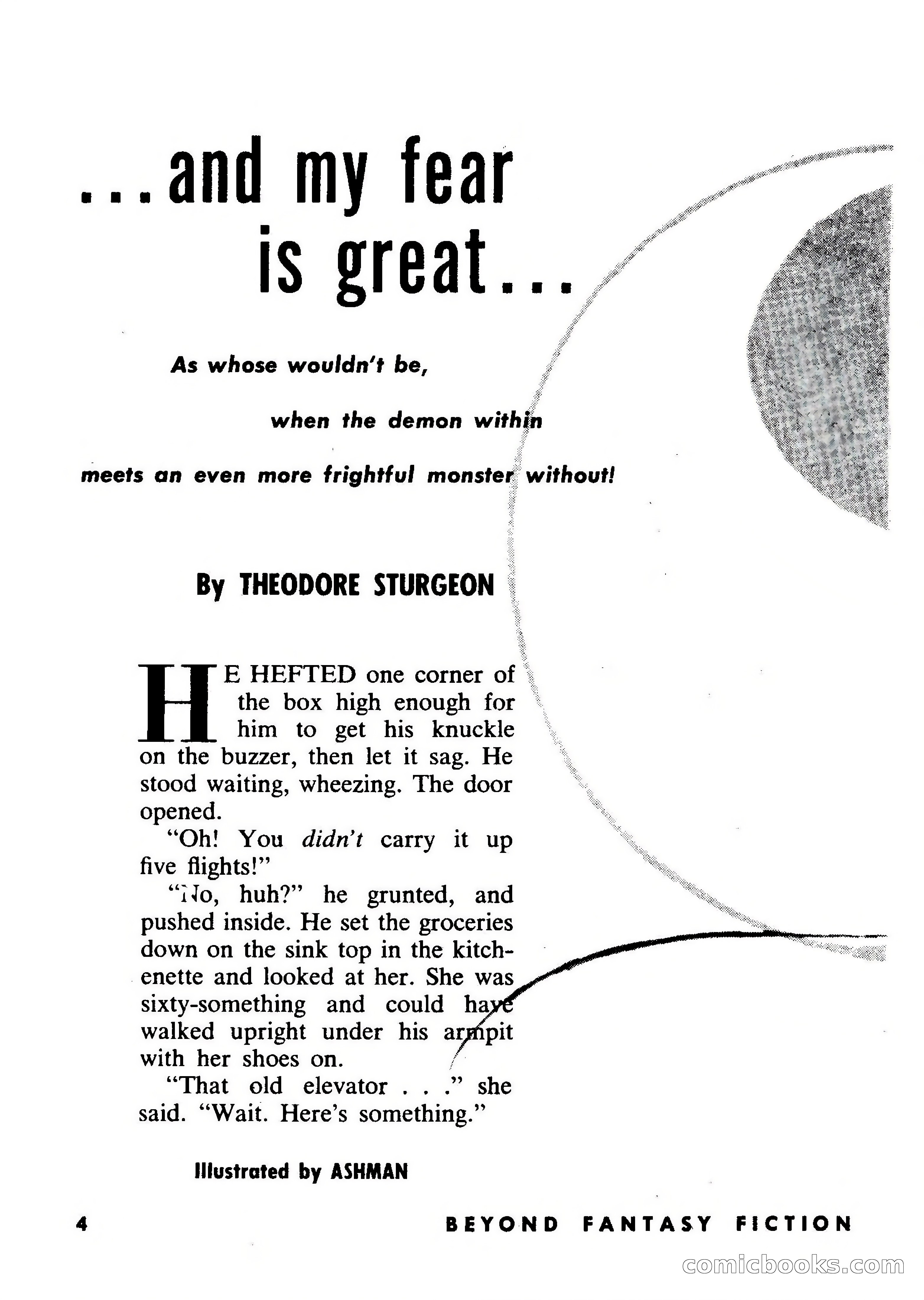 Beyond Fantasy Fiction, July 1953 — page 6 of 164
