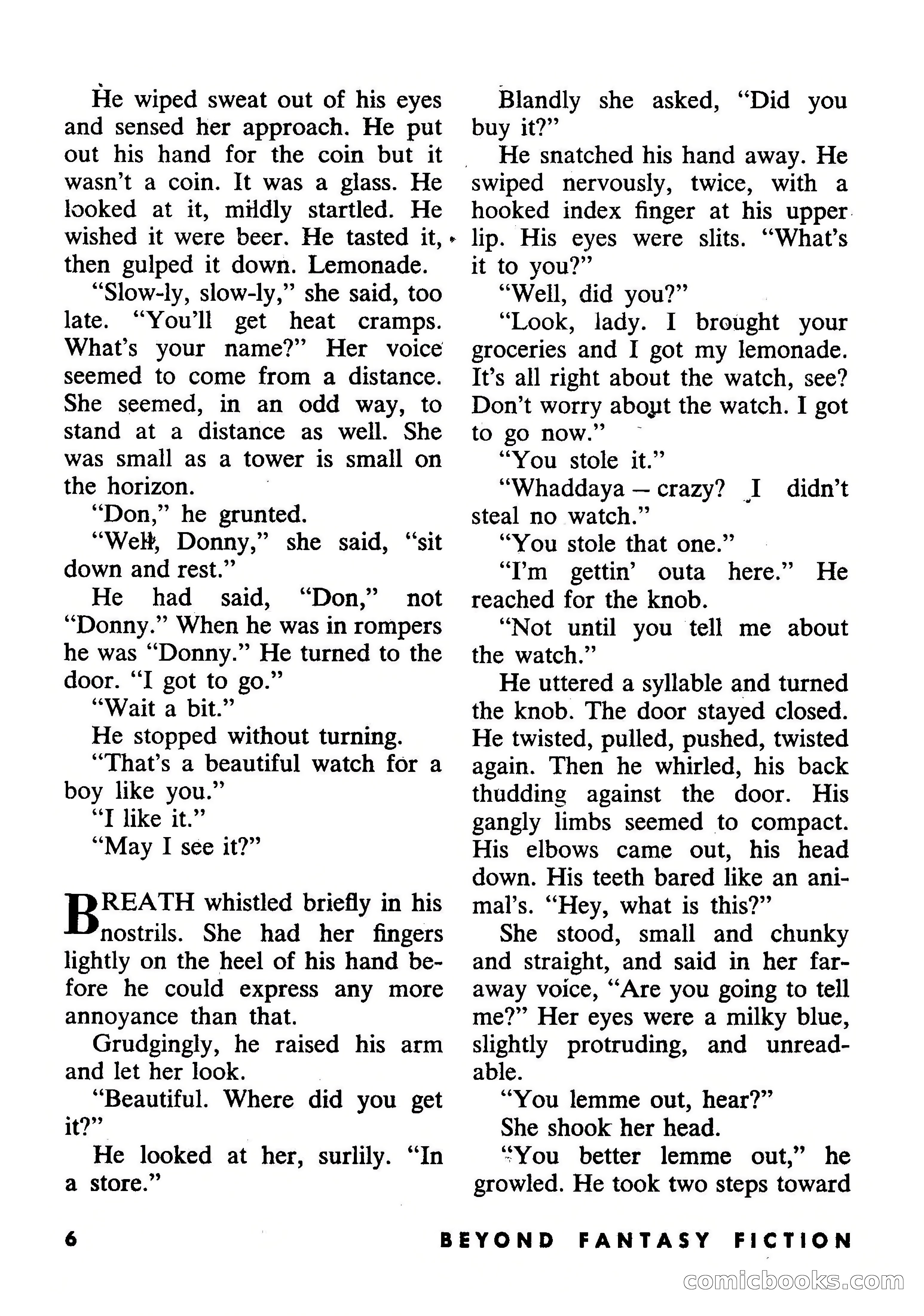 Beyond Fantasy Fiction, July 1953 — page 8 of 164