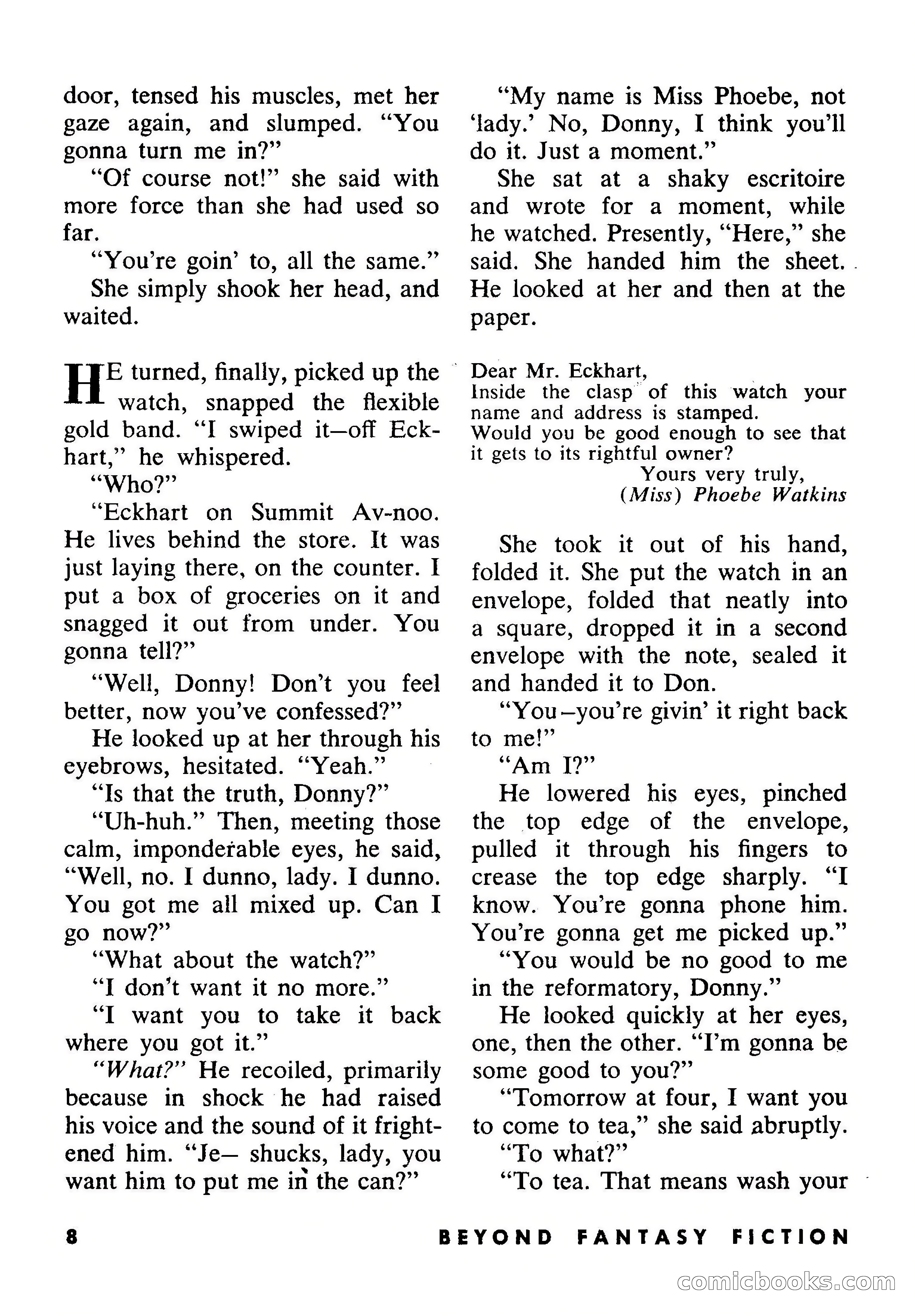 Beyond Fantasy Fiction, July 1953 — page 10 of 164