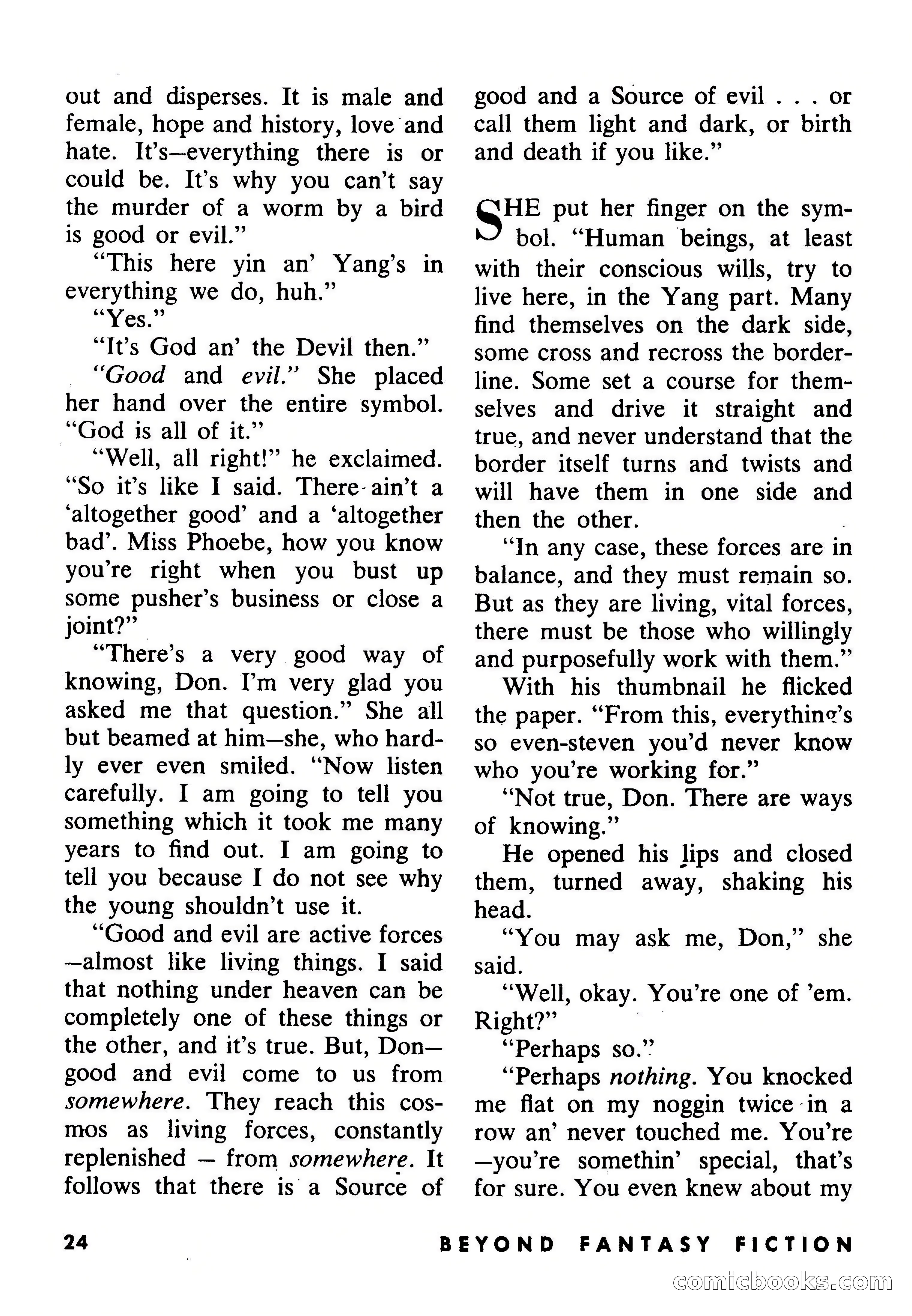Beyond Fantasy Fiction, July 1953 — page 26 of 164
