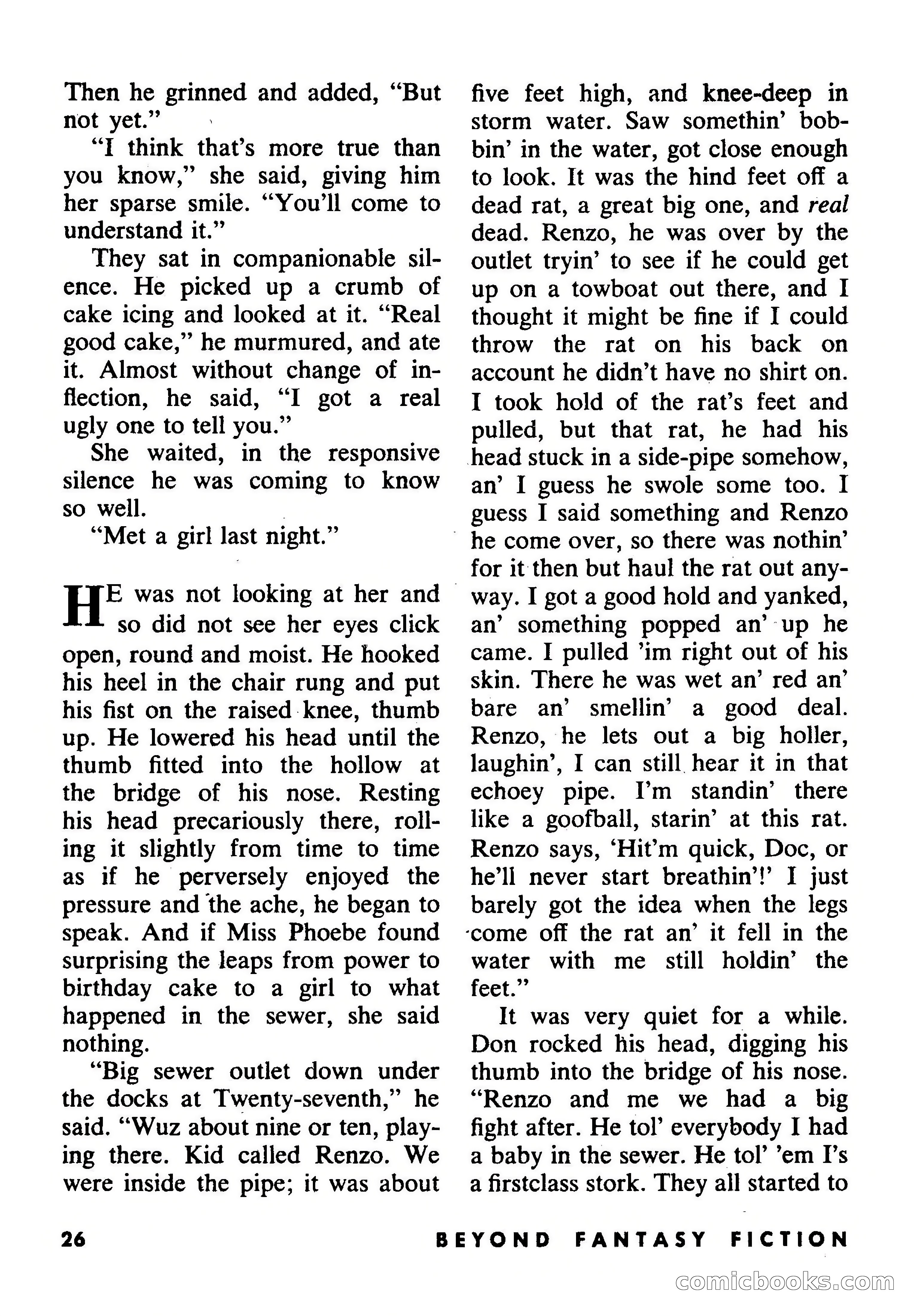 Beyond Fantasy Fiction, July 1953 — page 28 of 164