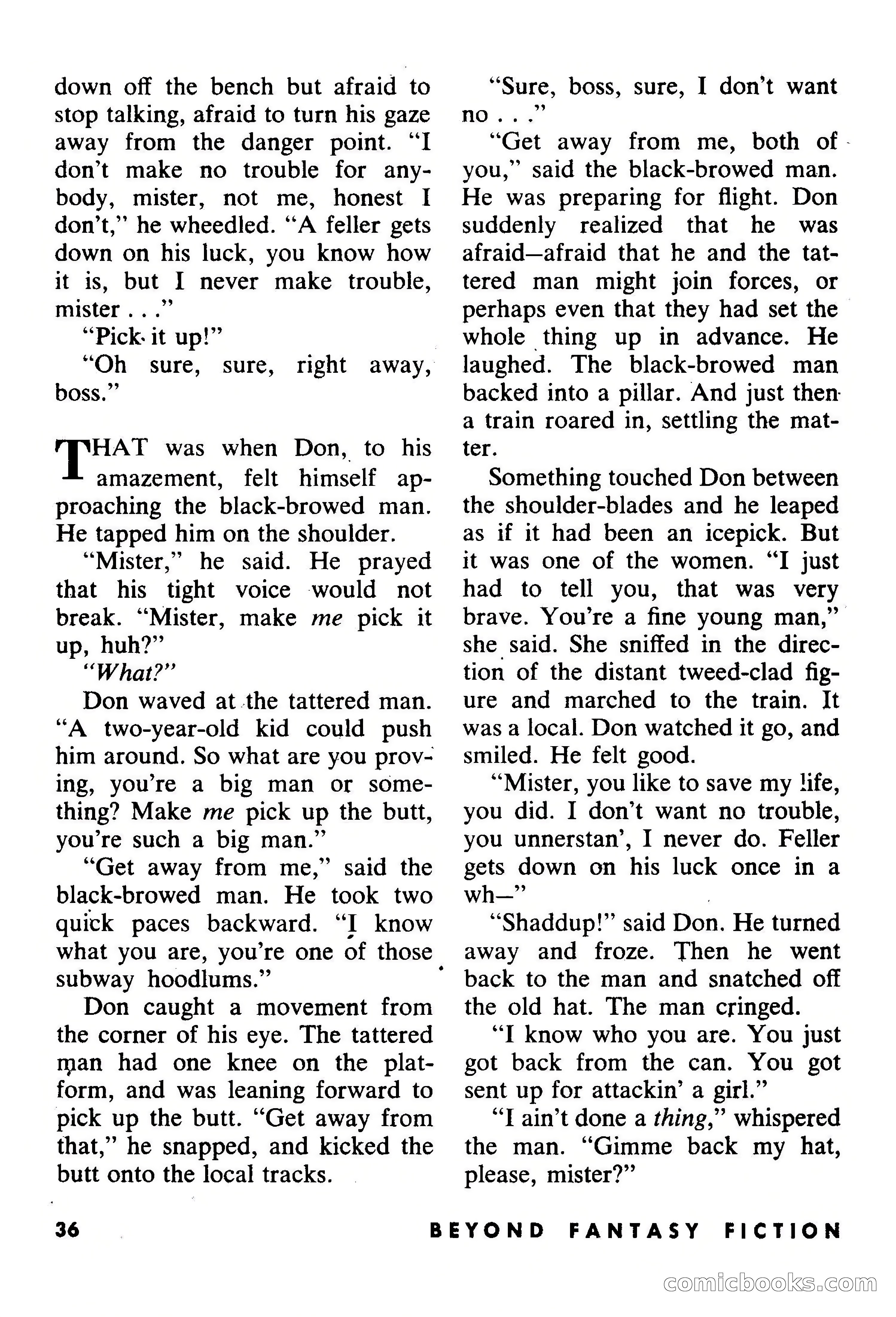 Beyond Fantasy Fiction, July 1953 — page 38 of 164