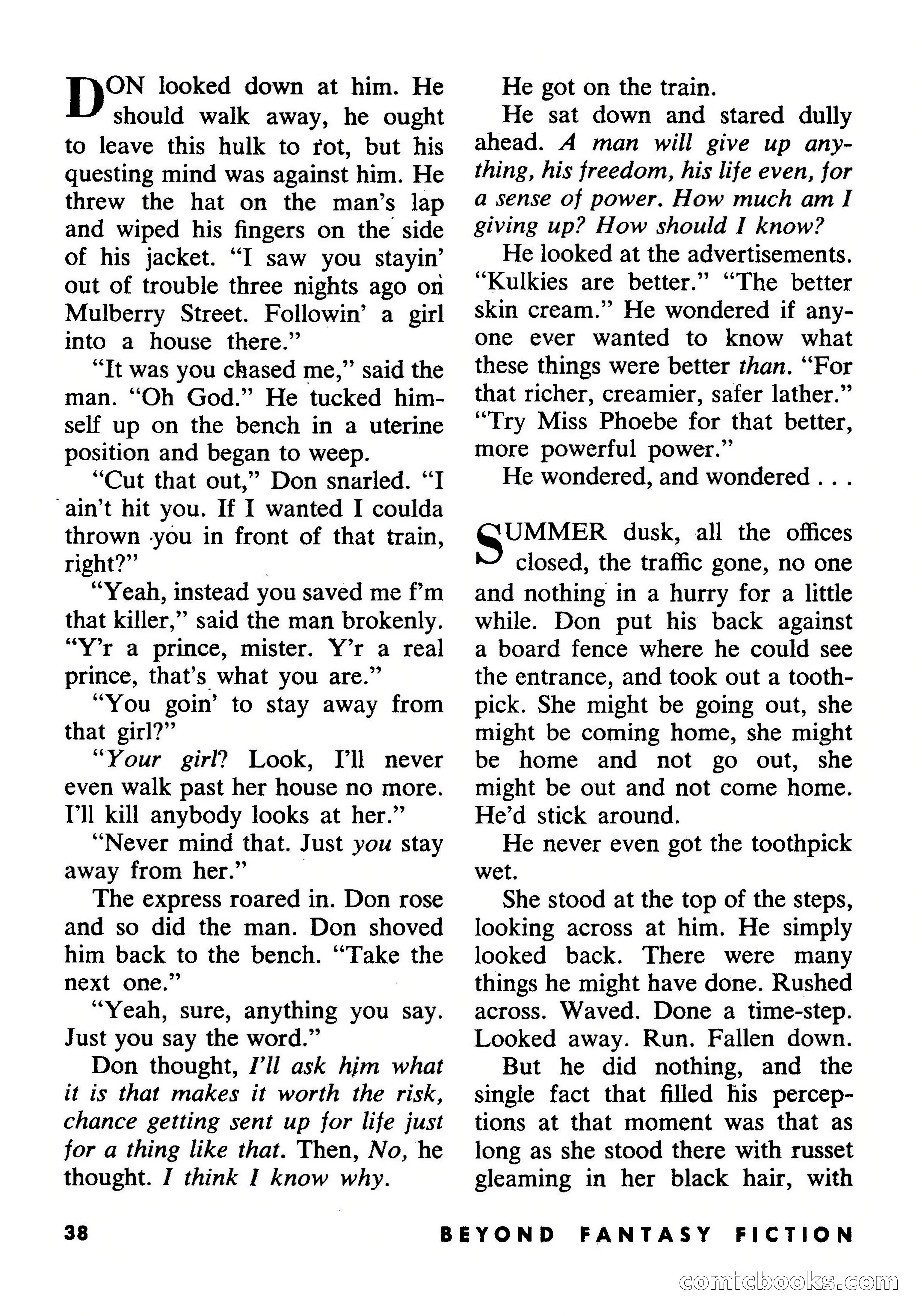 Beyond Fantasy Fiction, July 1953 — page 40 of 164