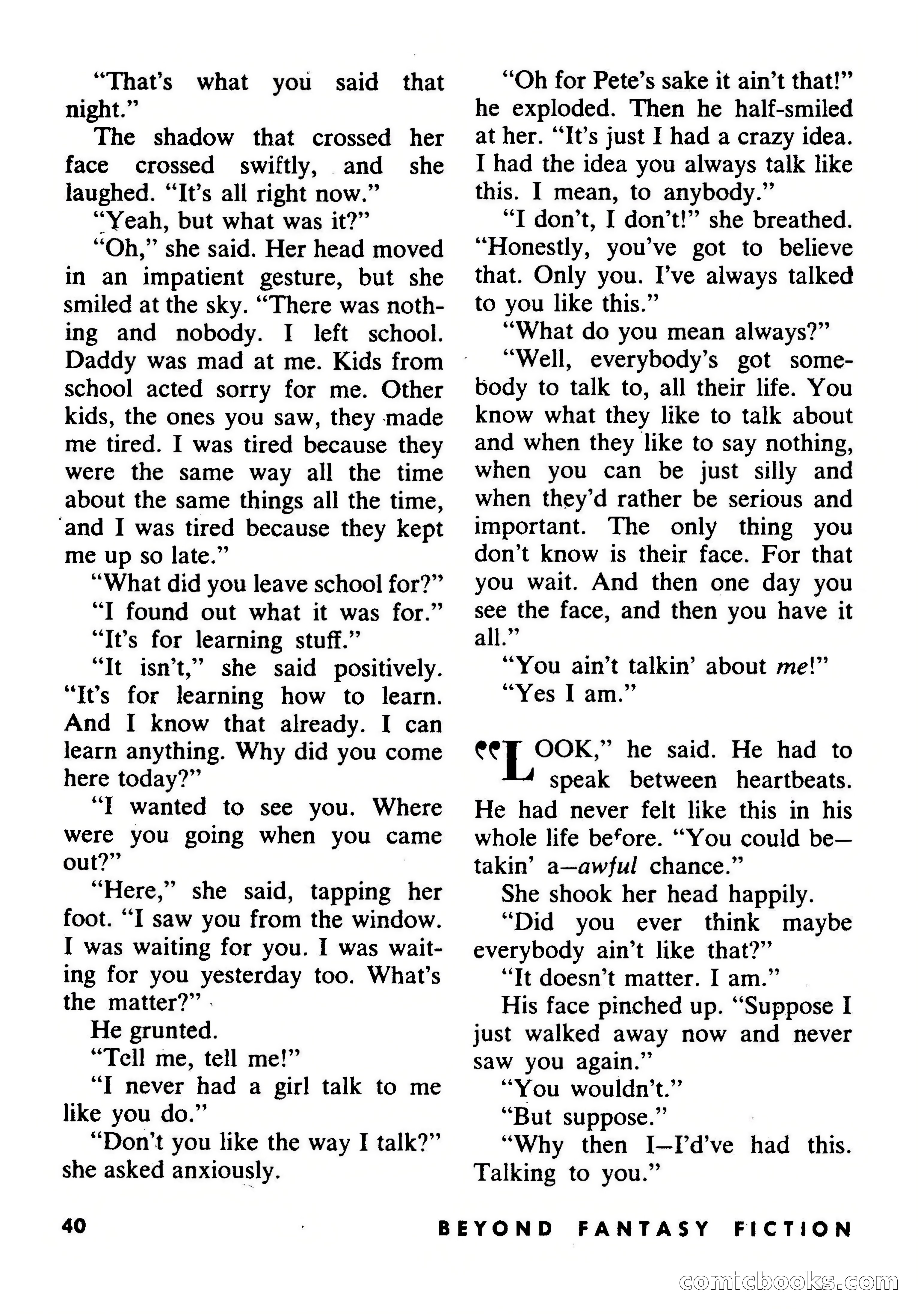 Beyond Fantasy Fiction, July 1953 — page 42 of 164