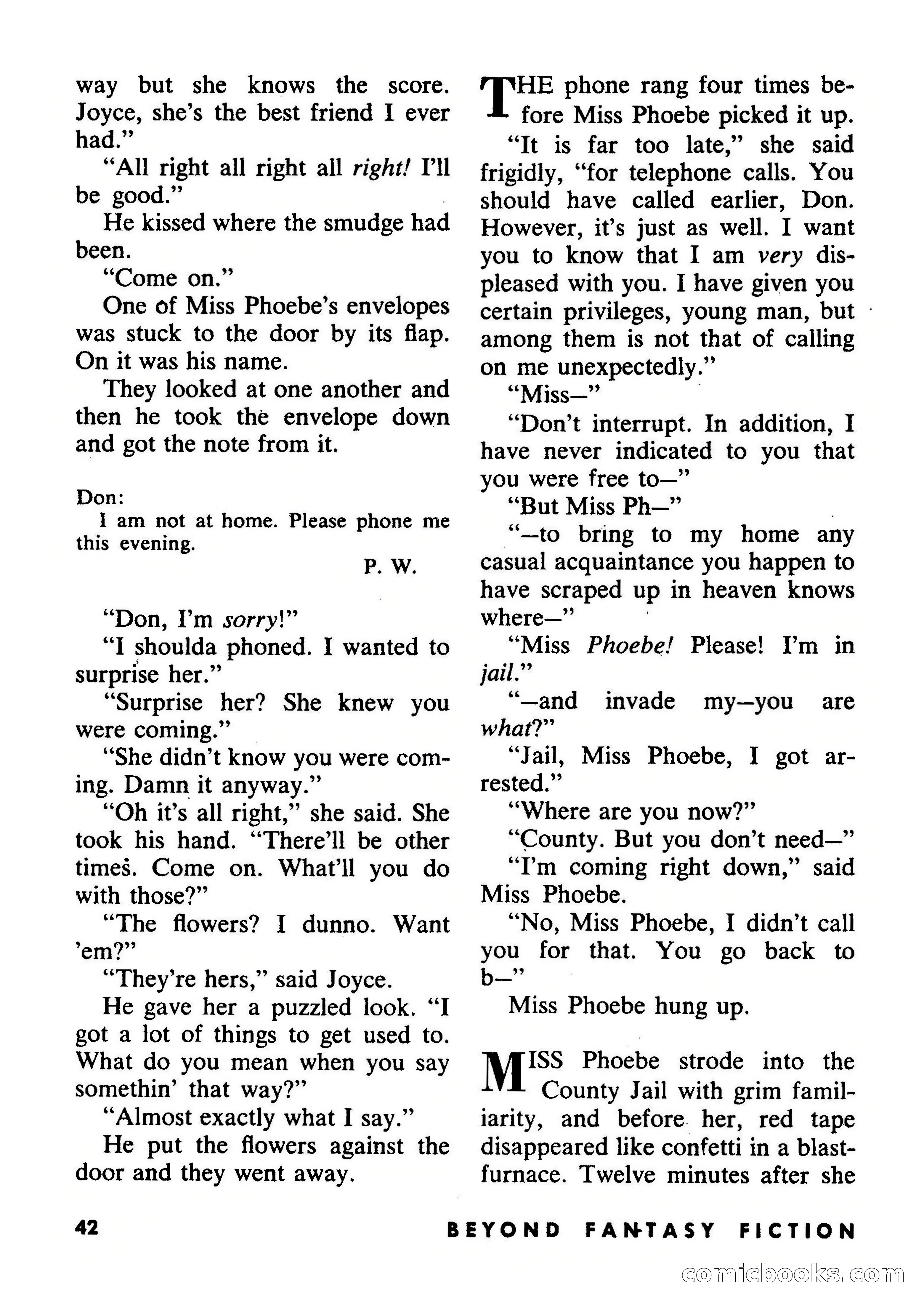 Beyond Fantasy Fiction, July 1953 — page 44 of 164