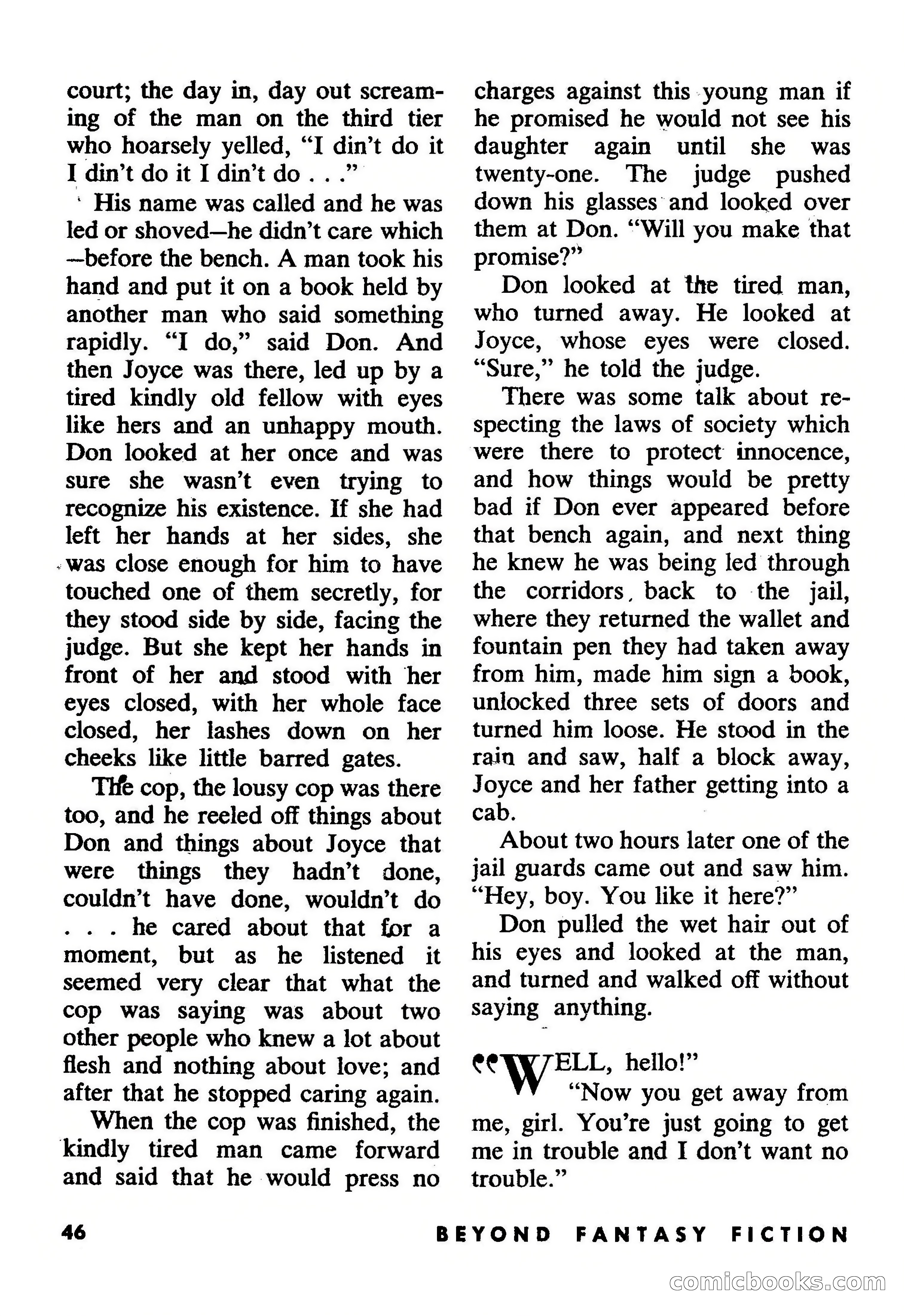 Beyond Fantasy Fiction, July 1953 — page 48 of 164
