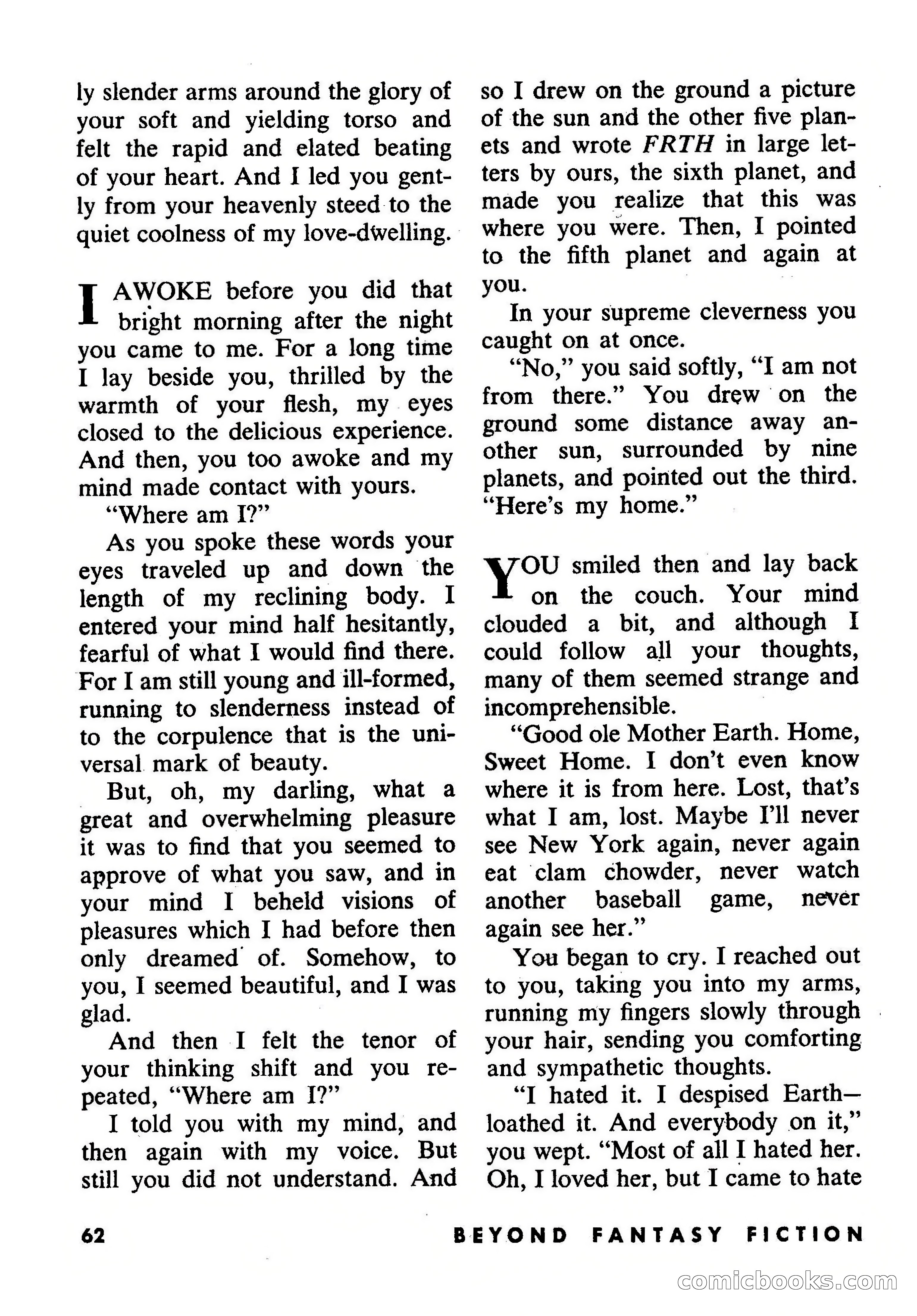Beyond Fantasy Fiction, July 1953 — page 64 of 164