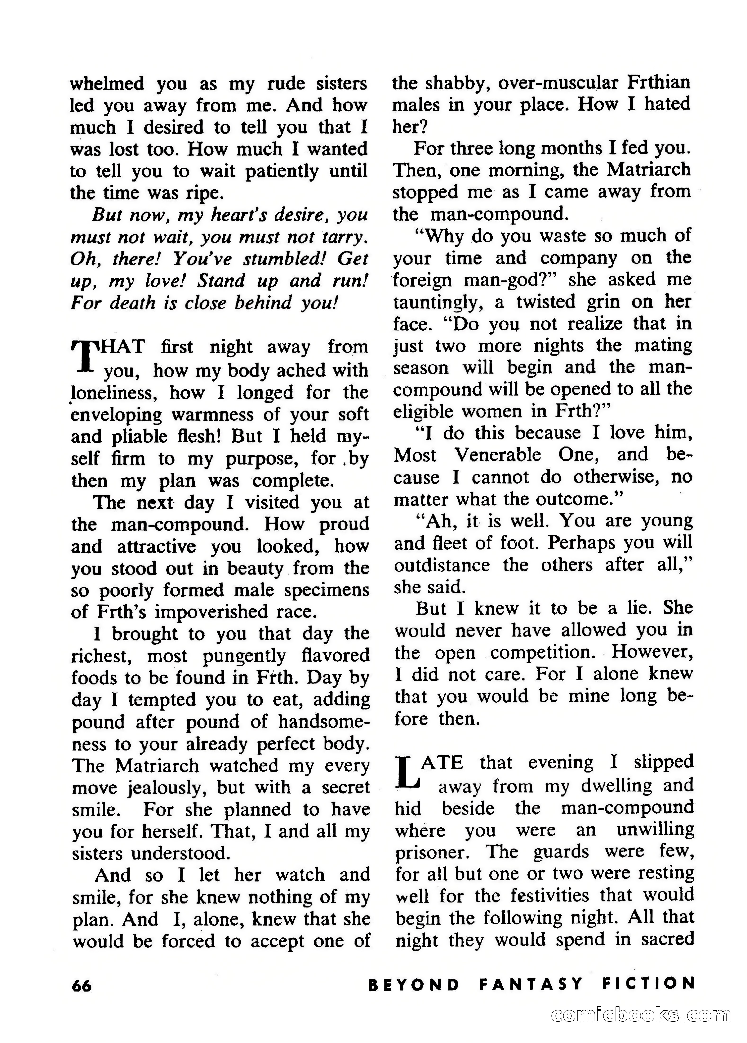 Beyond Fantasy Fiction, July 1953 — page 68 of 164