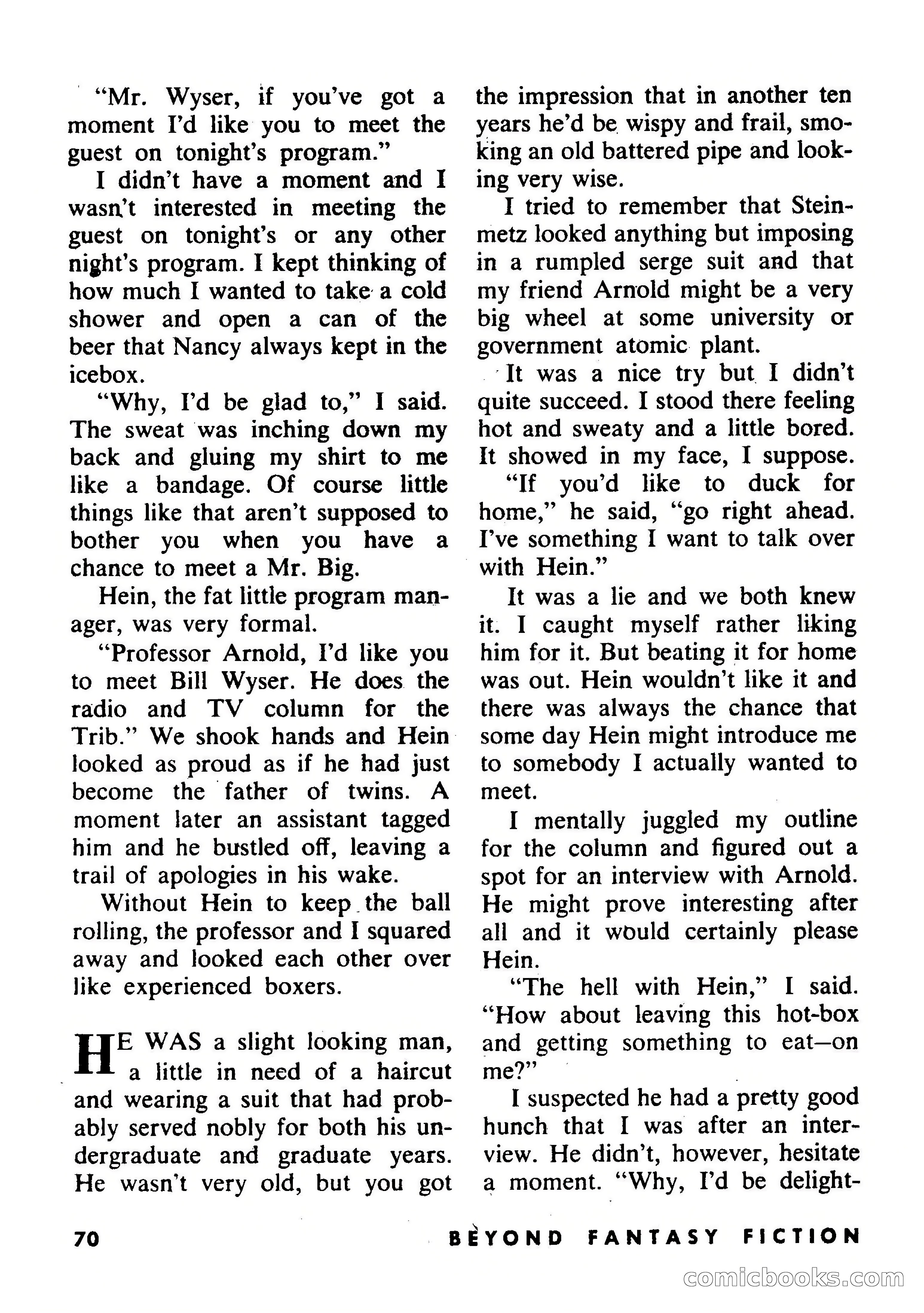 Beyond Fantasy Fiction, July 1953 — page 72 of 164
