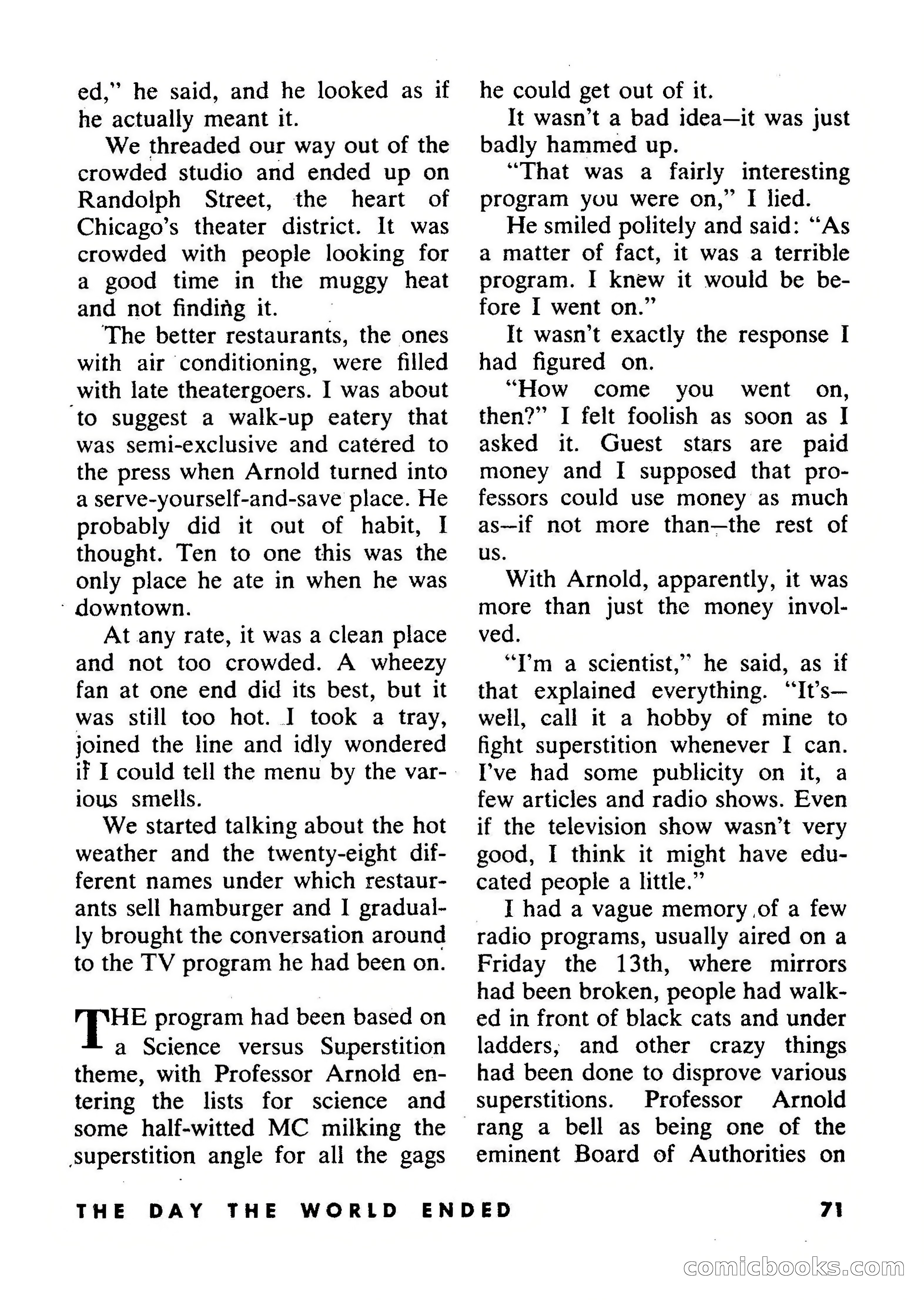 Beyond Fantasy Fiction, July 1953 — page 73 of 164