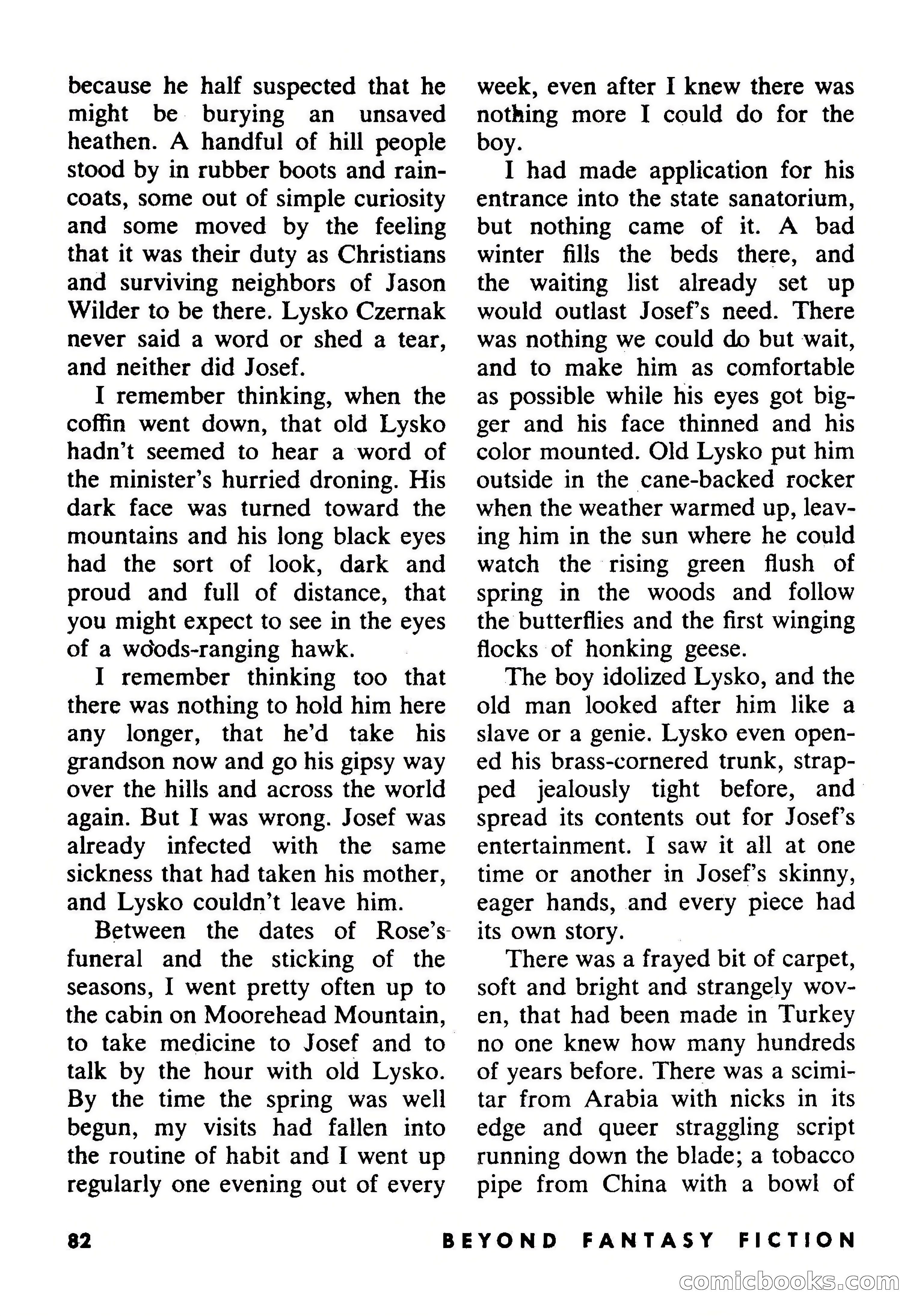 Beyond Fantasy Fiction, July 1953 — page 84 of 164
