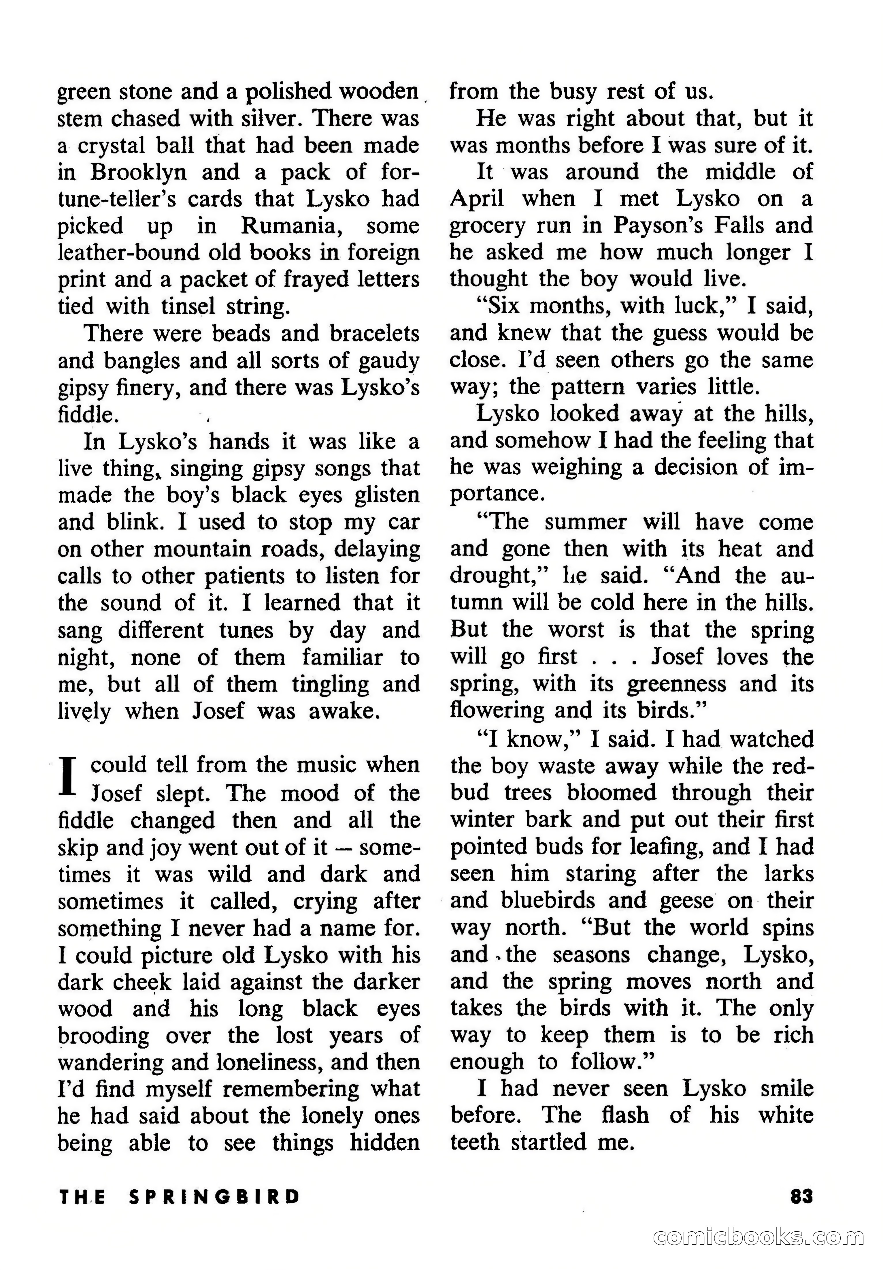 Beyond Fantasy Fiction, July 1953 — page 85 of 164