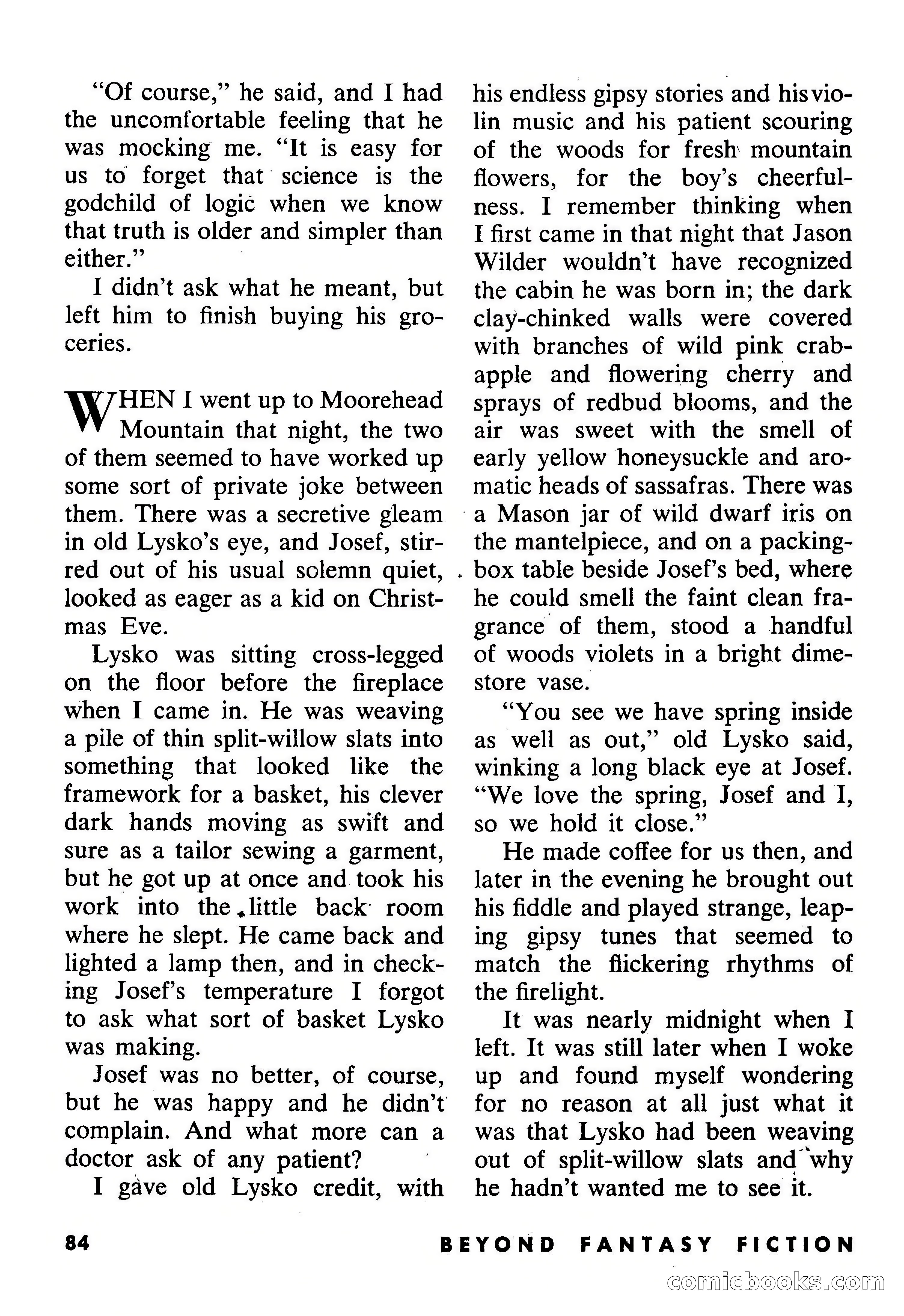 Beyond Fantasy Fiction, July 1953 — page 86 of 164