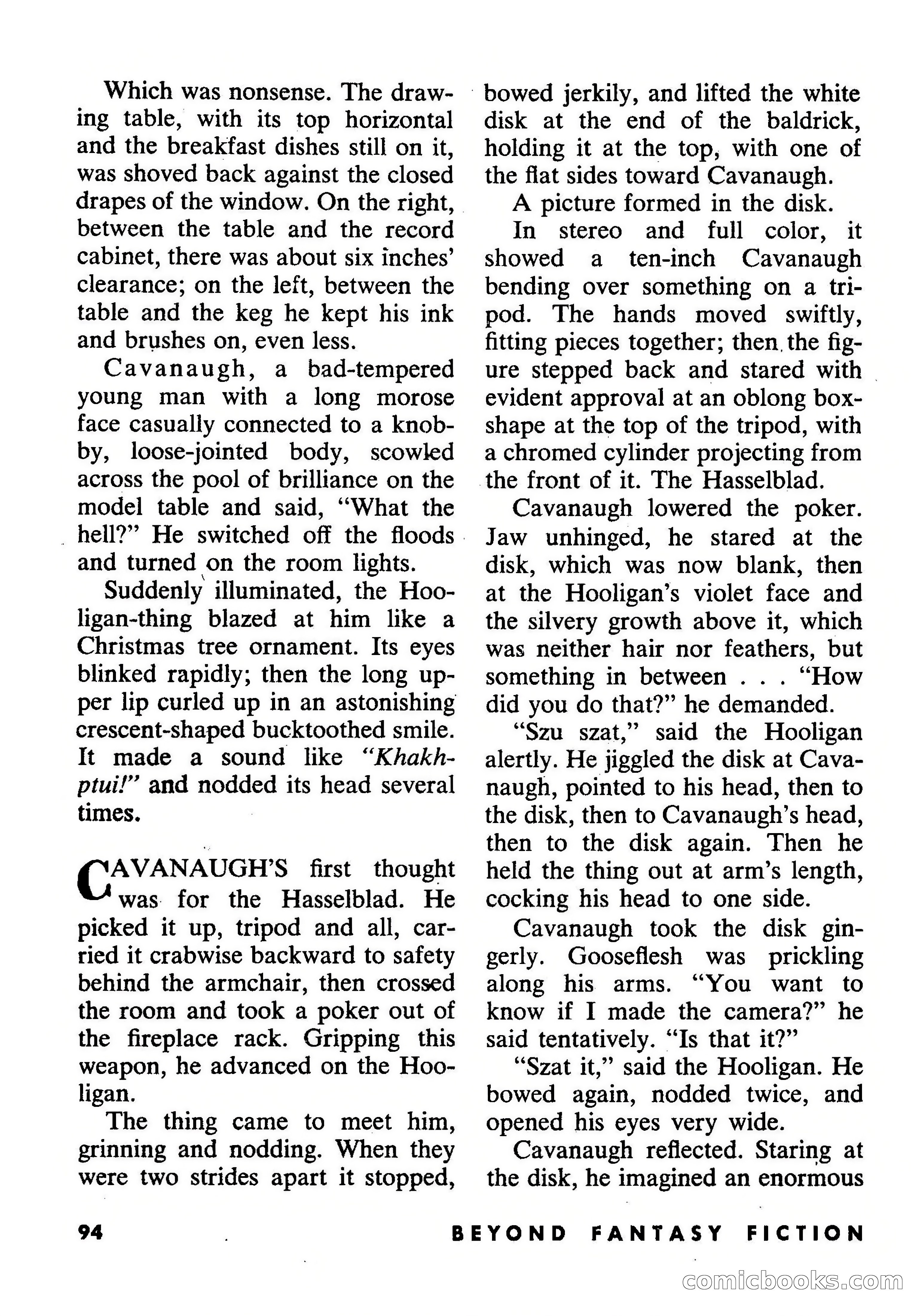 Beyond Fantasy Fiction, July 1953 — page 96 of 164